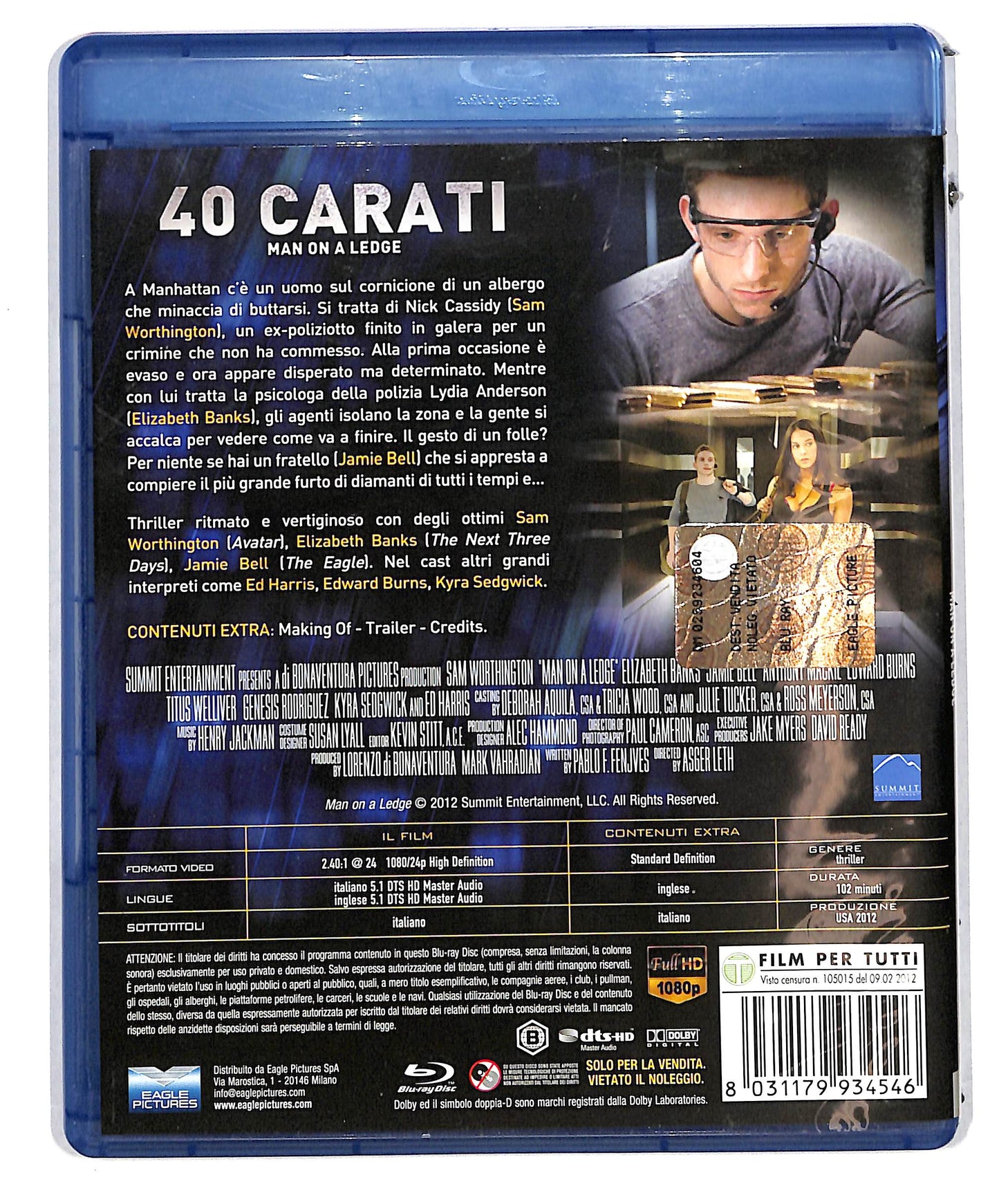 EBOND 40 Carati BLURAY D635502