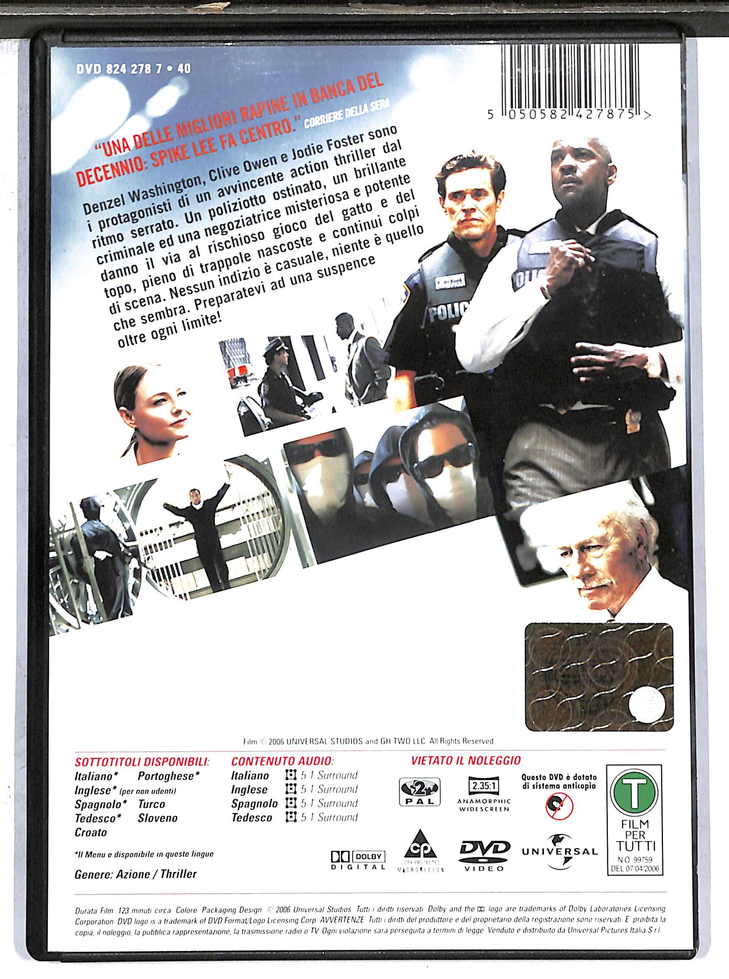EBOND inside man DVD D635627