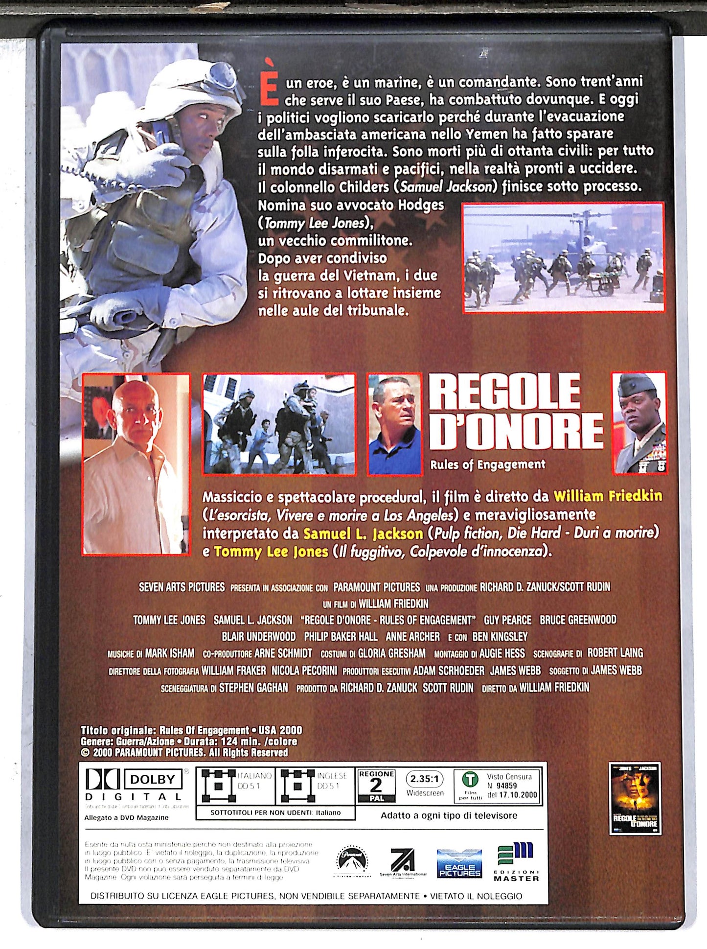 EBOND regole d'onore DVD D635636