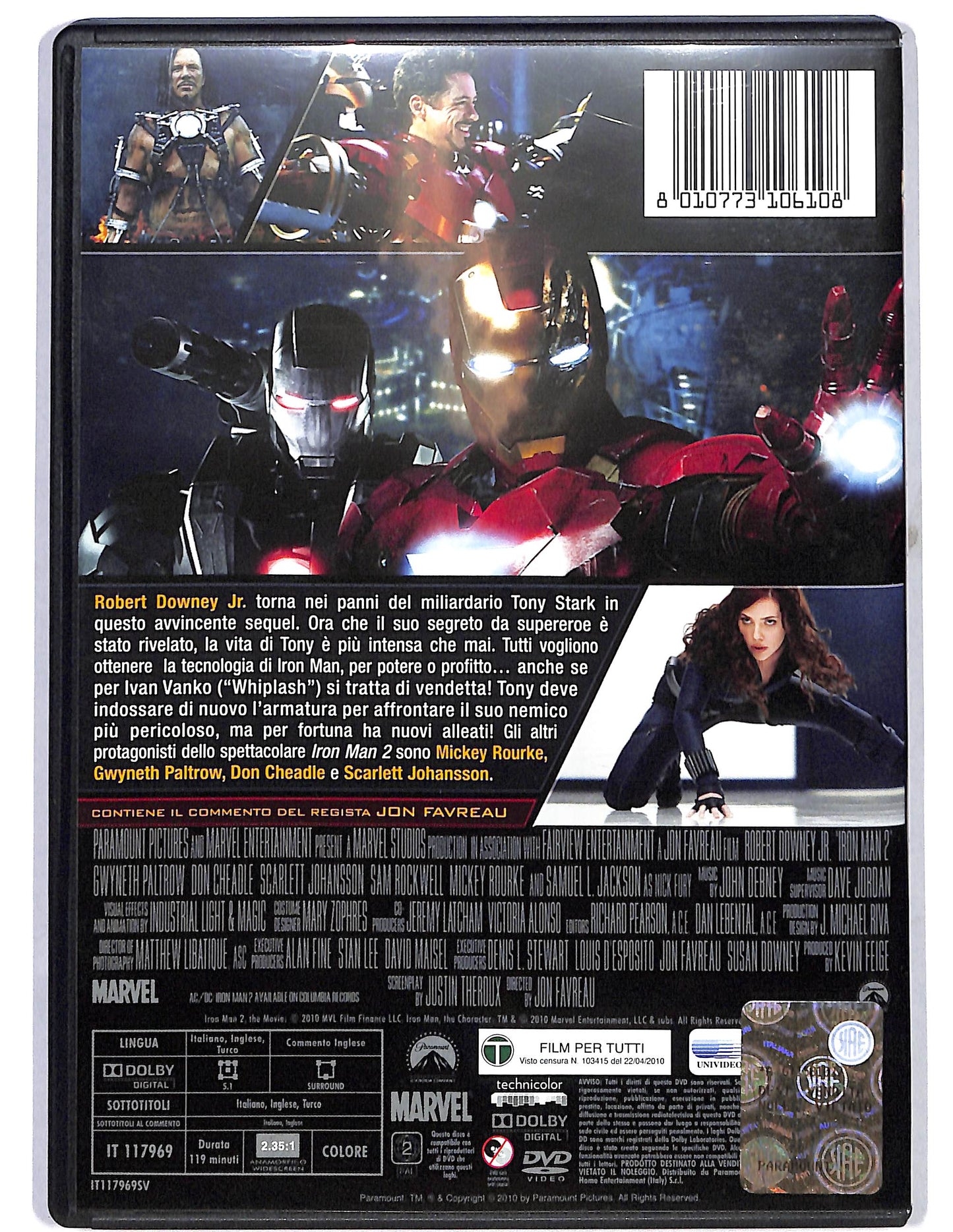 EBOND Iron man 2 DVD D635845