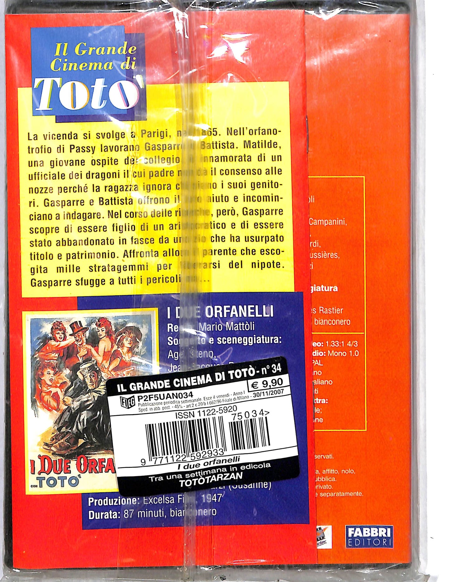 EBOND I due orfanelli  EDITORIALE  DVD D635923