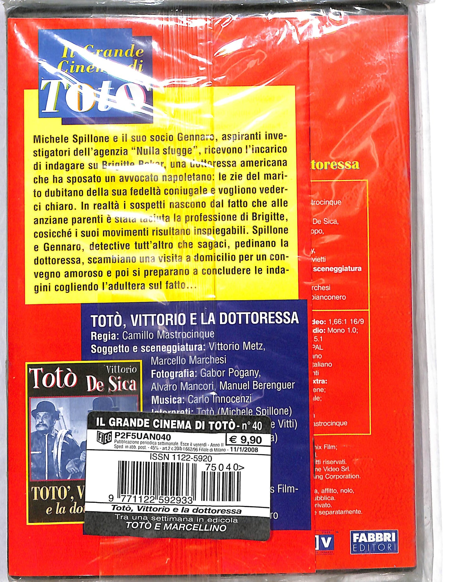 EBOND Toto, Vittorio e la dottoressa  EDITORIALE DVD D635937