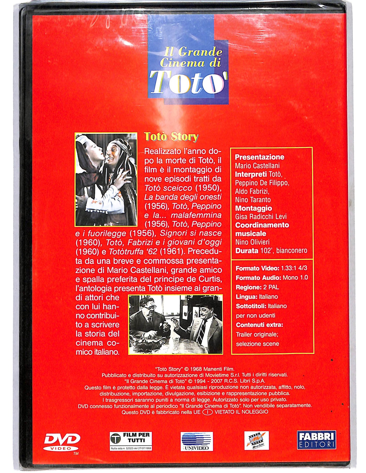 EBOND Toto story  EDITORIALE  DVD D636014