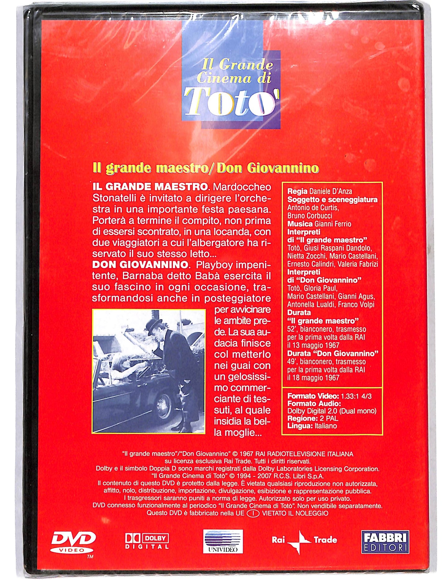 EBOND Il Grande Maestro don Giovannino  EDITORIALE  DVD D636017