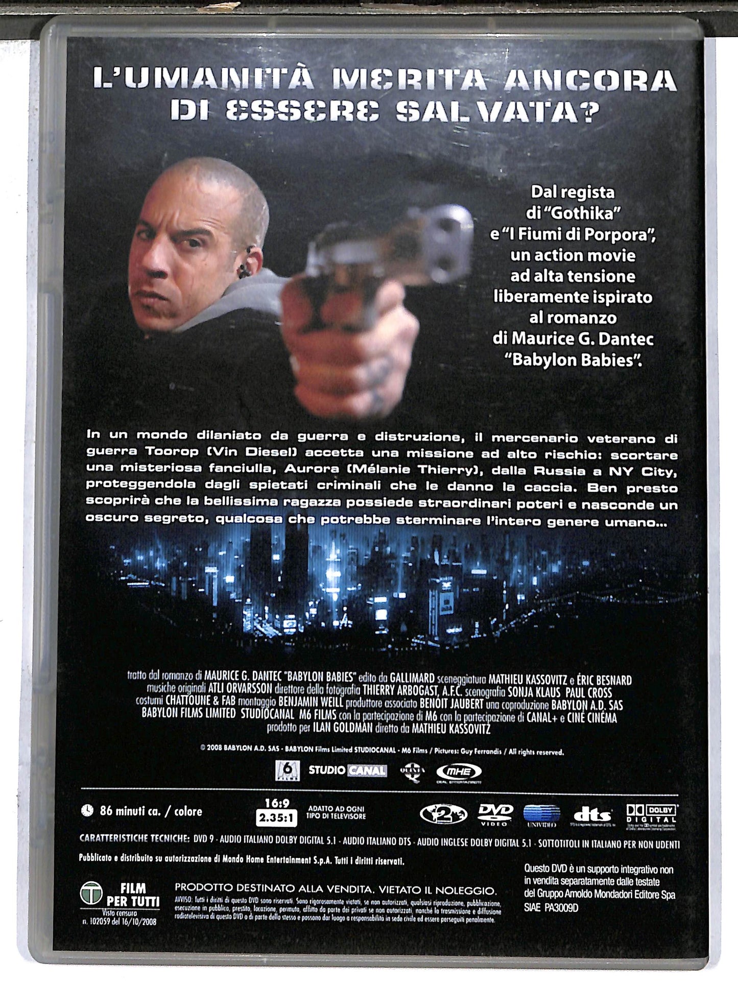 EBOND Babylon A.D.  EDITORIALE DVD D636217