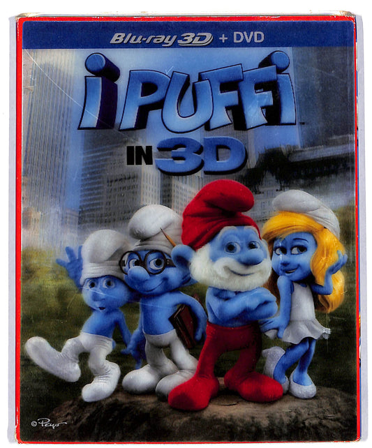 EBOND I Puffi BLURAY 3D + DVD  Edizione Limitata BLURAY D636302