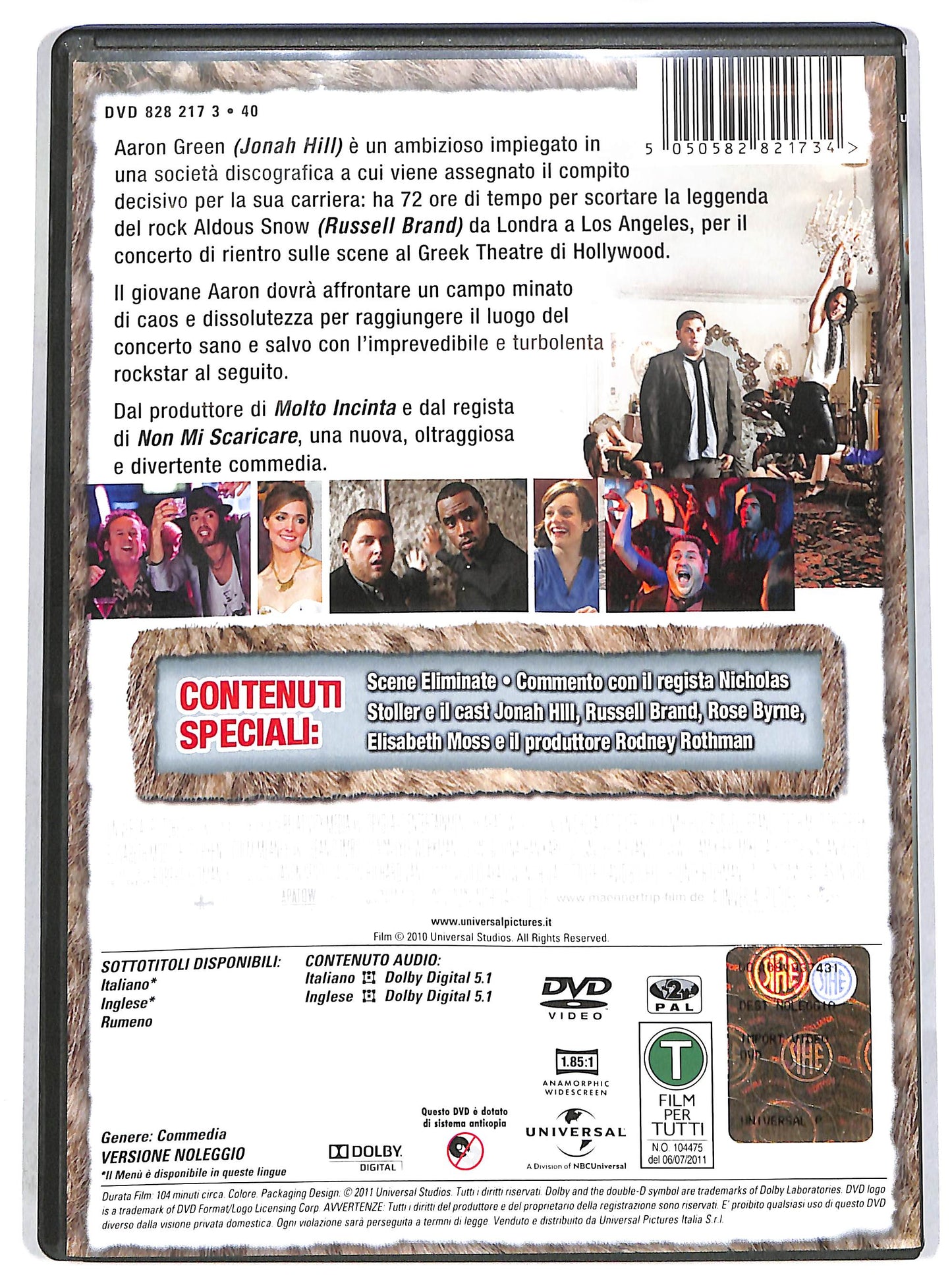 EBOND In viaggio con una rock star Noleggio DVD D636558