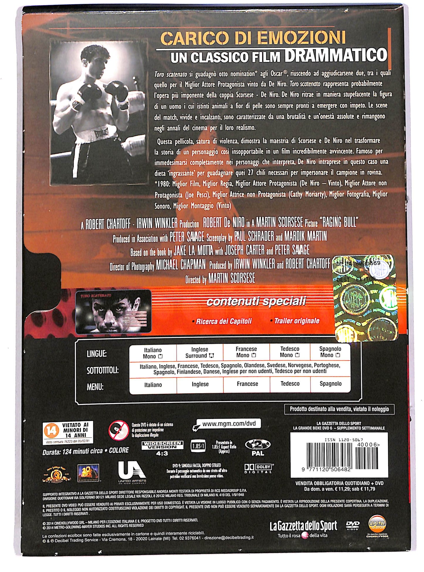 EBOND La grande Boxe Vol6 - Toro Scatenato EDITORIALE DVD D636630