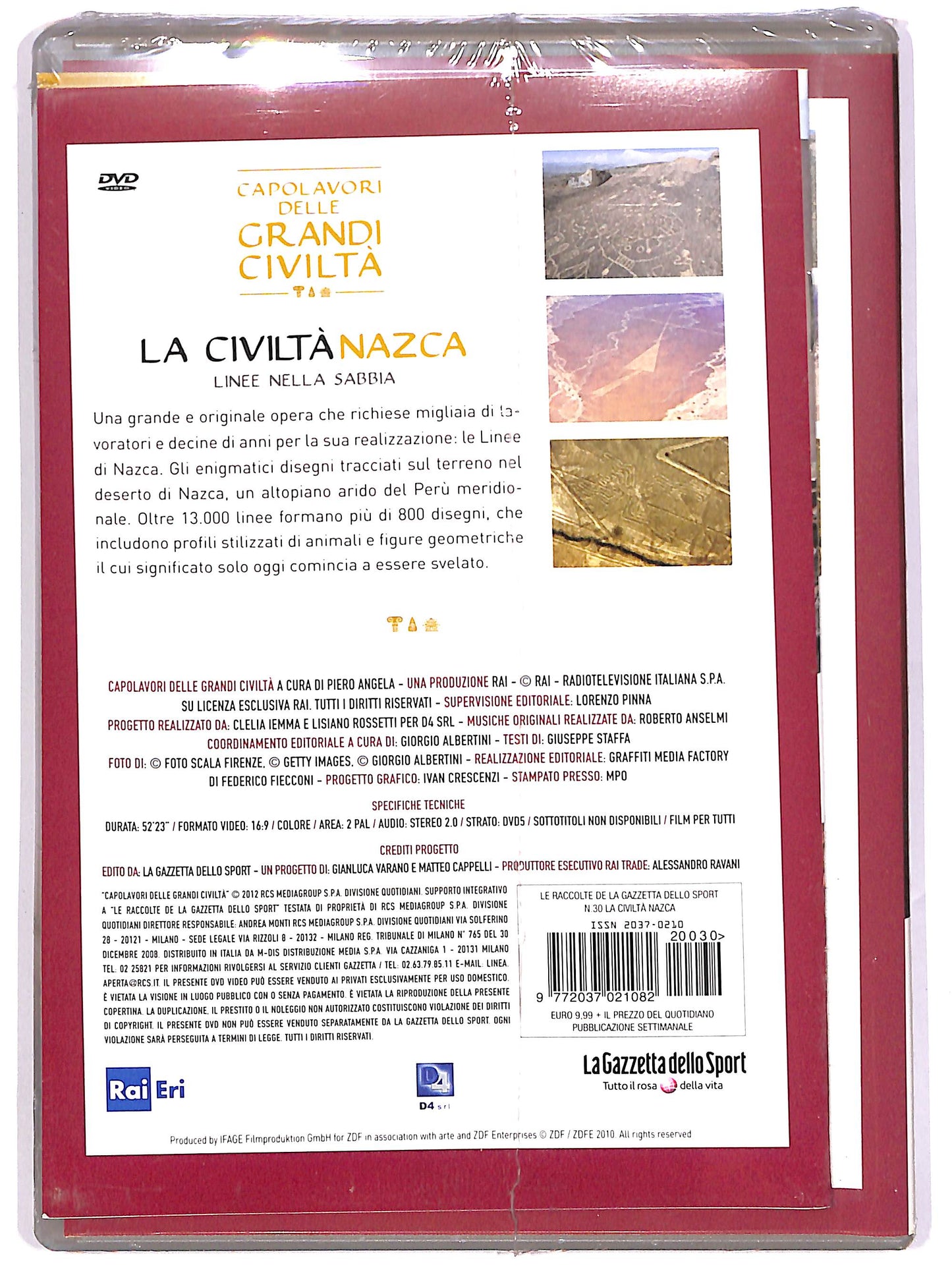 EBOND La civilta Nazca Vol.30 EDITORIALE DVD D636661