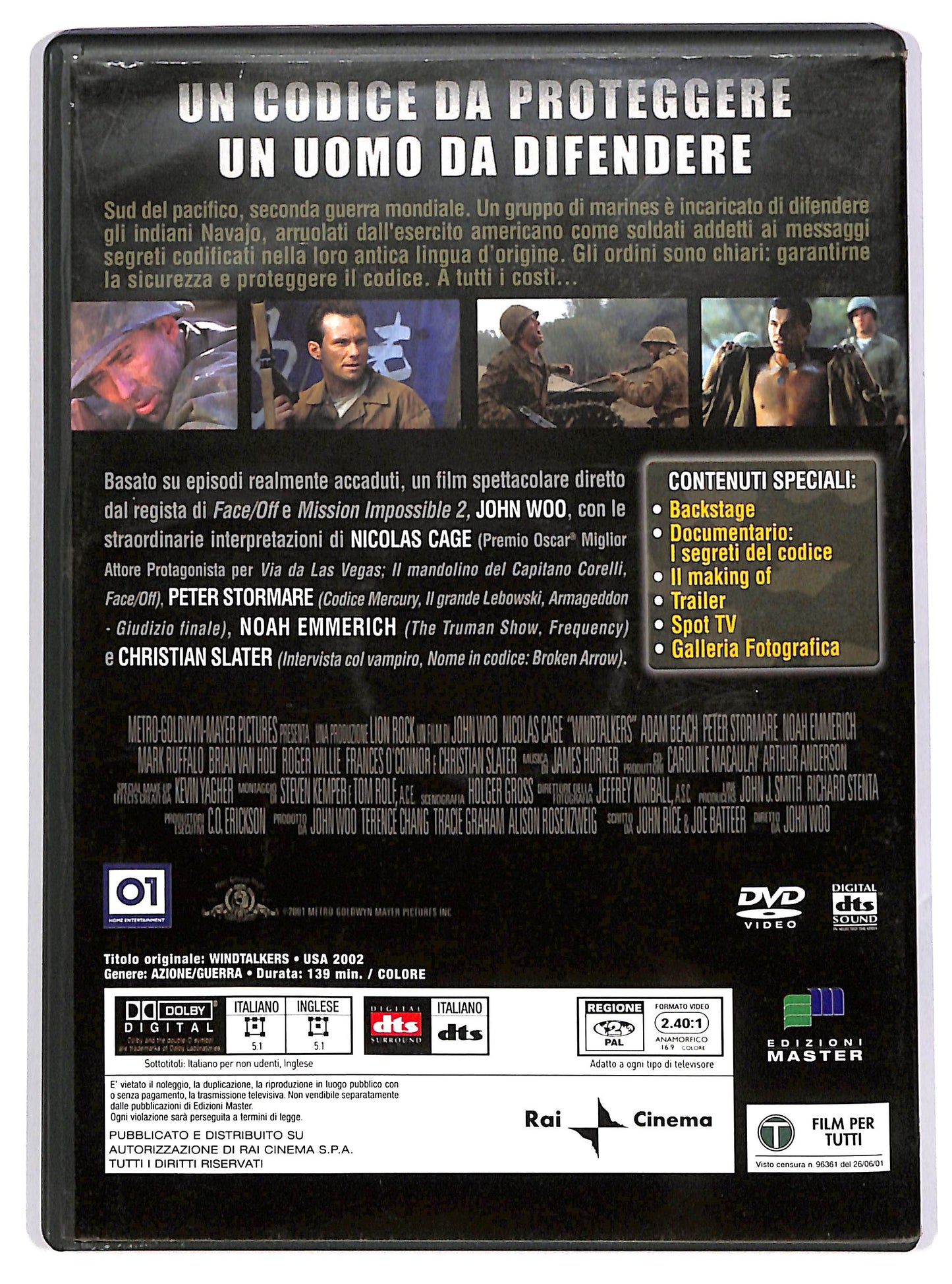 EBOND Windtalkers EDITORIALE DVD D636804