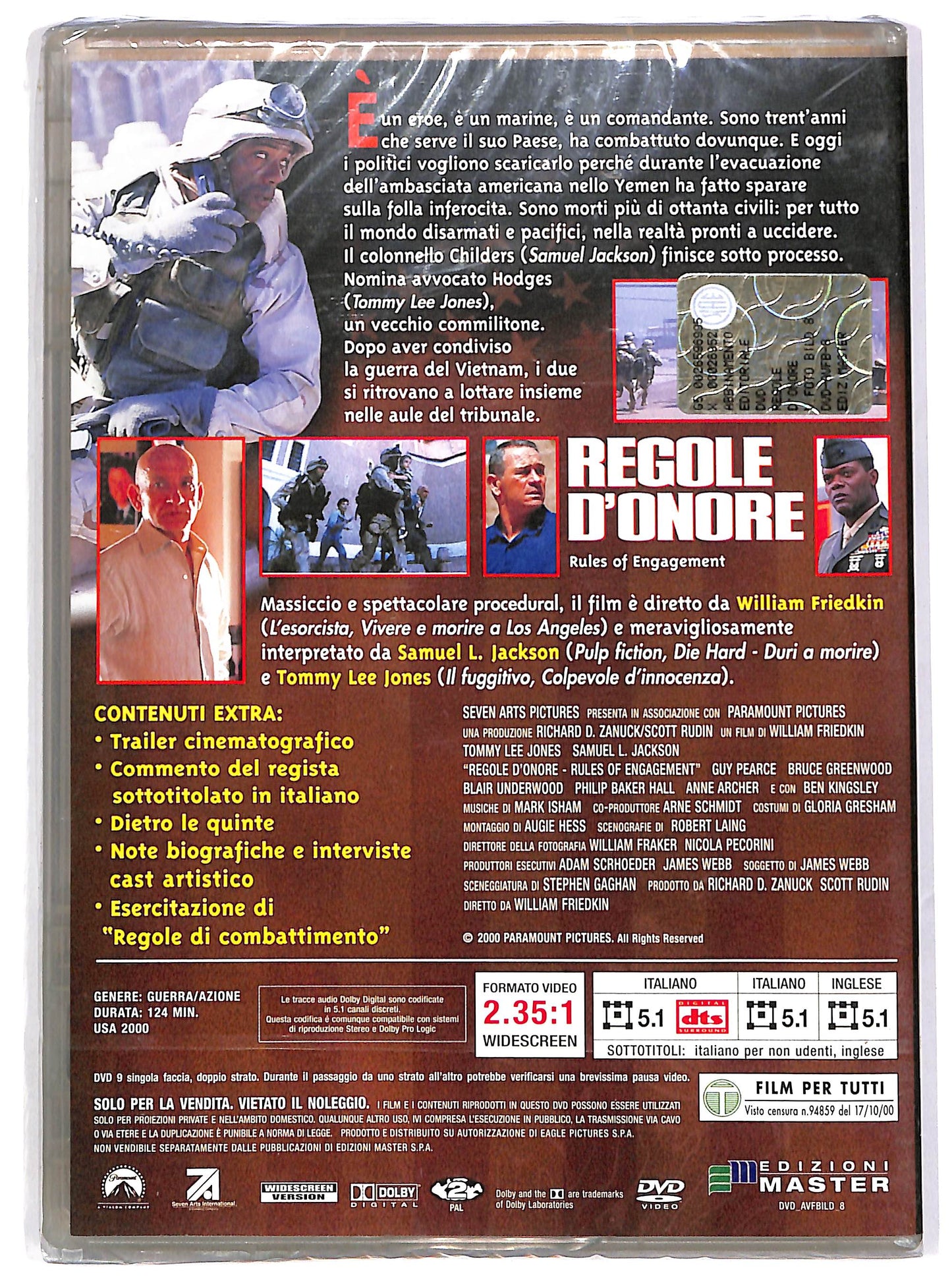 EBOND Regole d'onore EDITORIALE DVD D636808