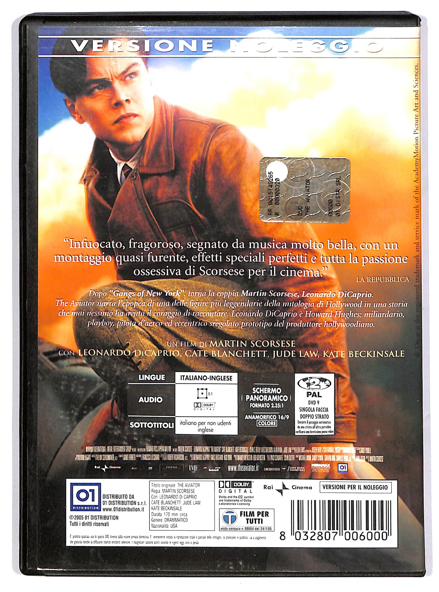 EBOND The Aviator NOLEGGIO DVD D636824