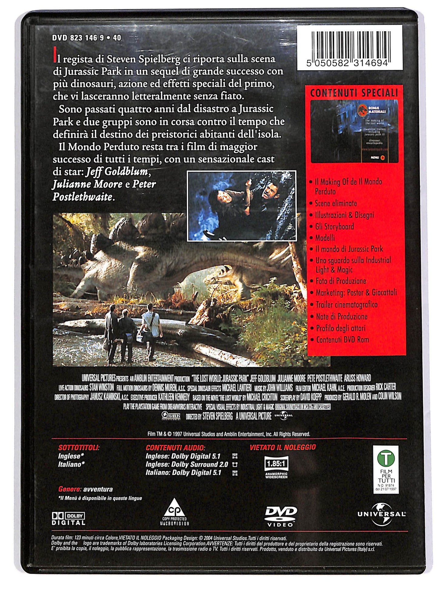 EBOND Il mondo perduto: Jurassic Park DVD D636832