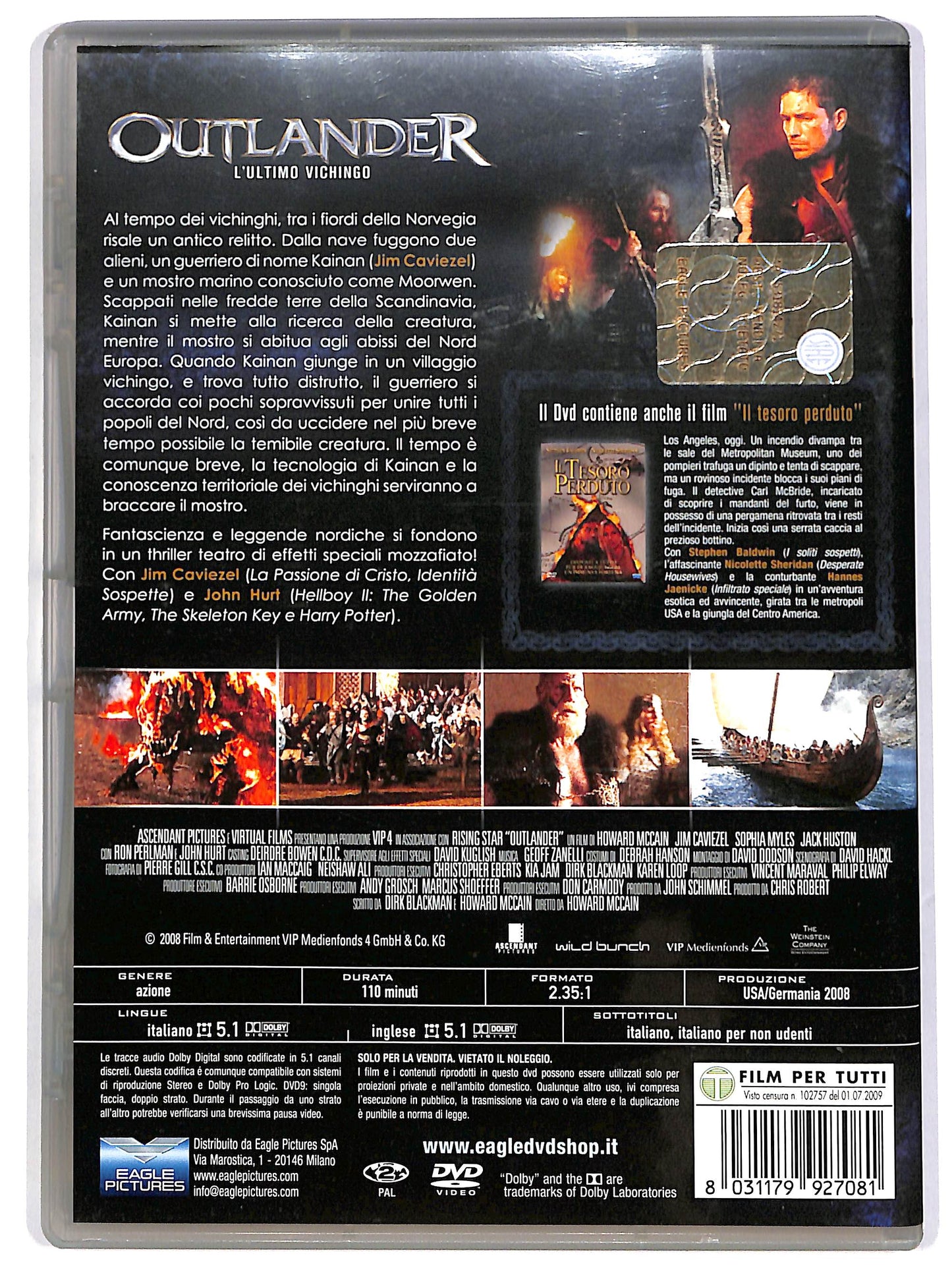 EBOND Outlander - L'ultimo vichingo DVD D636856