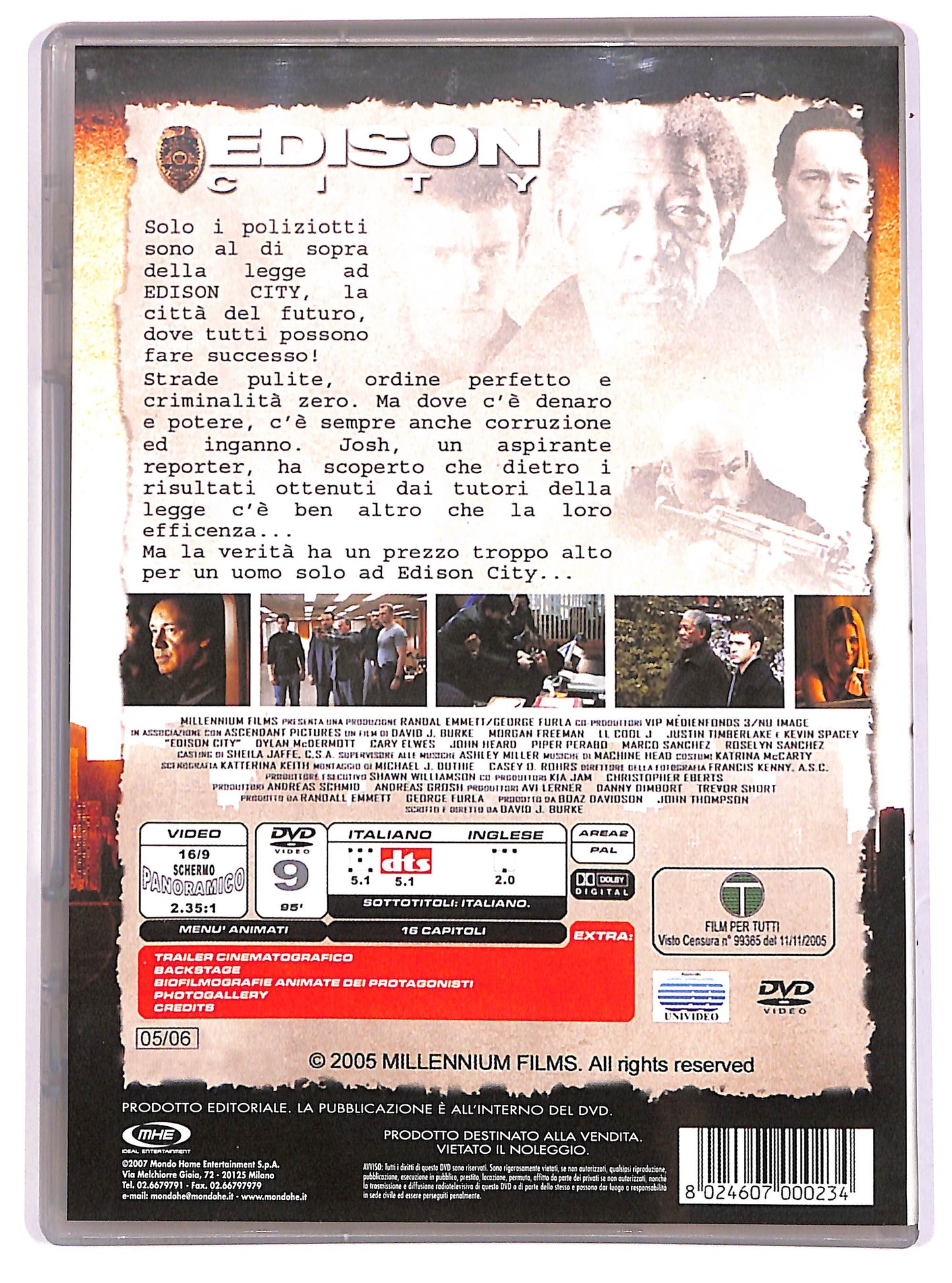 EBOND Edison City EDITORIALE DVD D636944