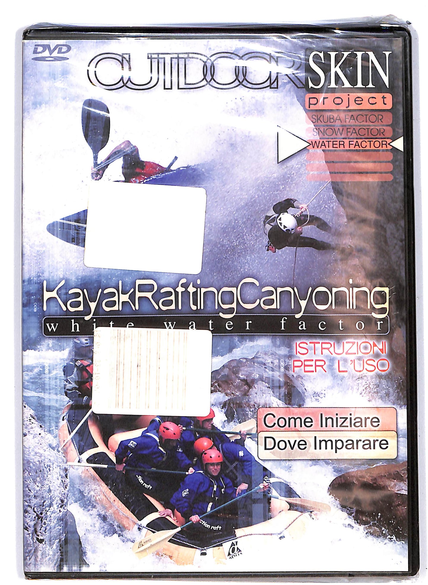 EBOND Kayak Rafting Canyoning Instruzioni per l'uso DVD D637043