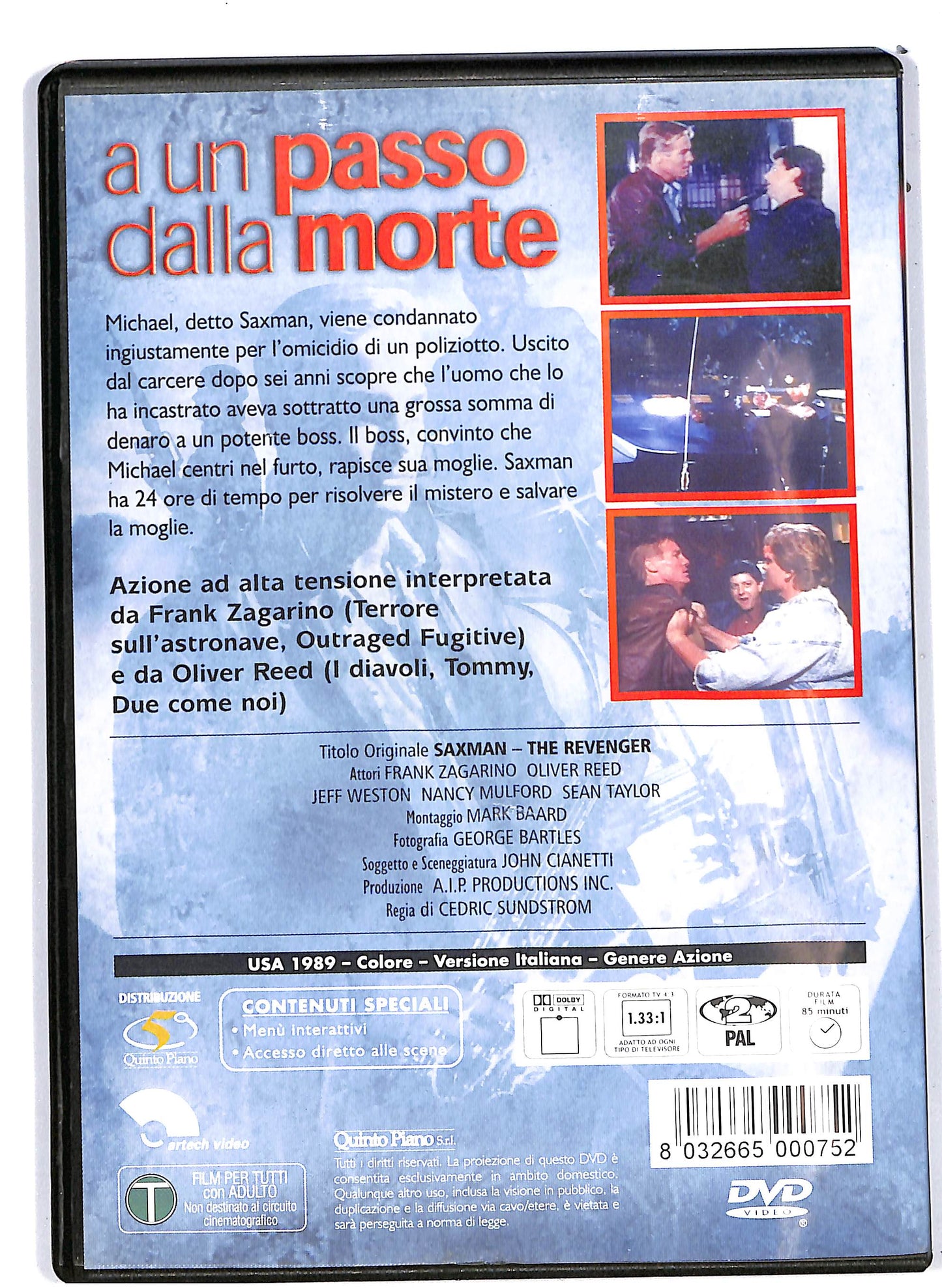 EBOND A un passo dalla morte DVD D637061