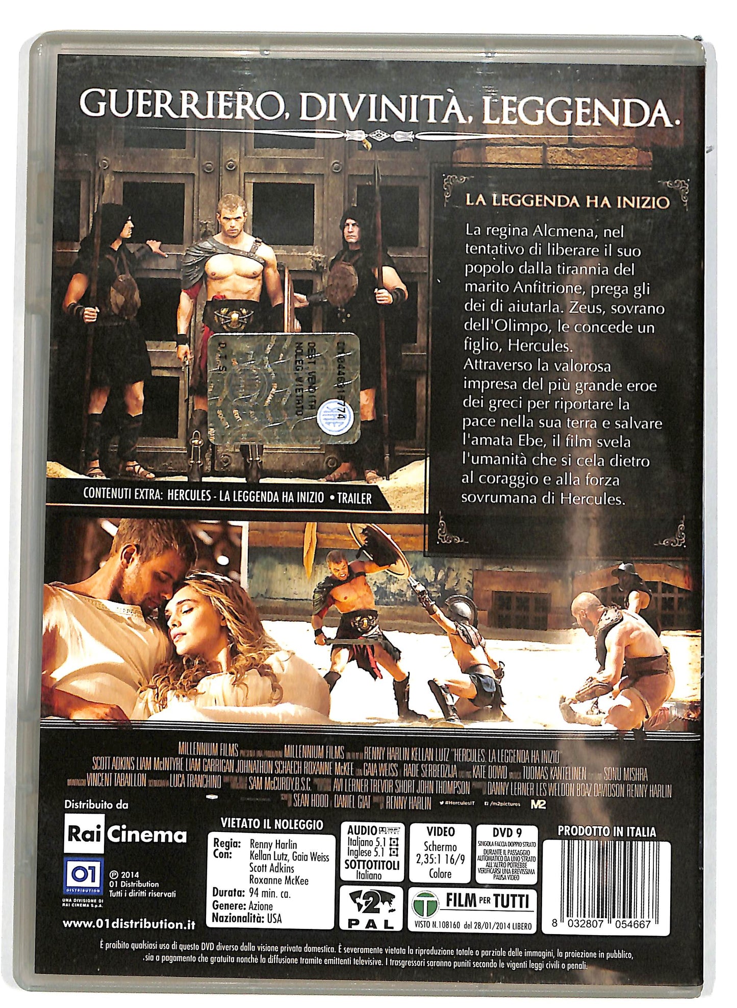 EBOND Hercules La leggenda ha inizio  DVD D637238