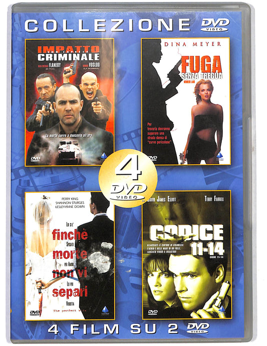 EBOND Impatto crimin,Fuga sen. tregua,Morte non vi separi,Cod.11-14 EDITORIALE DVD D637248