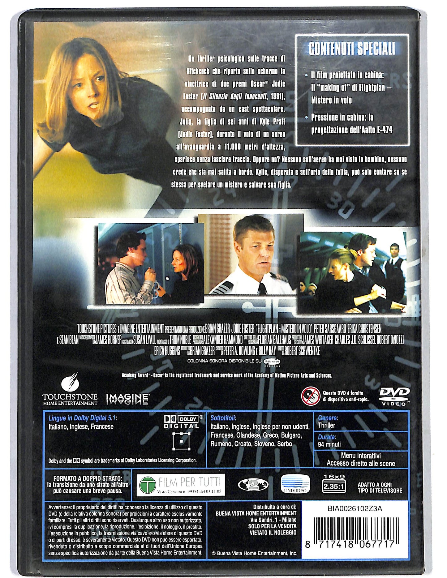 EBOND Flightplan mistero in volo  DVD D637316