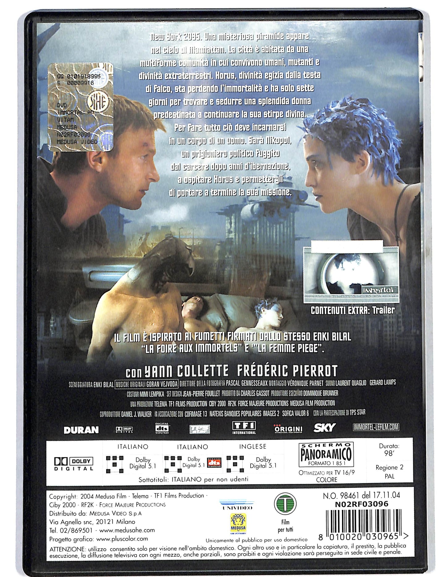 EBOND Immortal ad vitam   NOLEGGIO DVD D637355