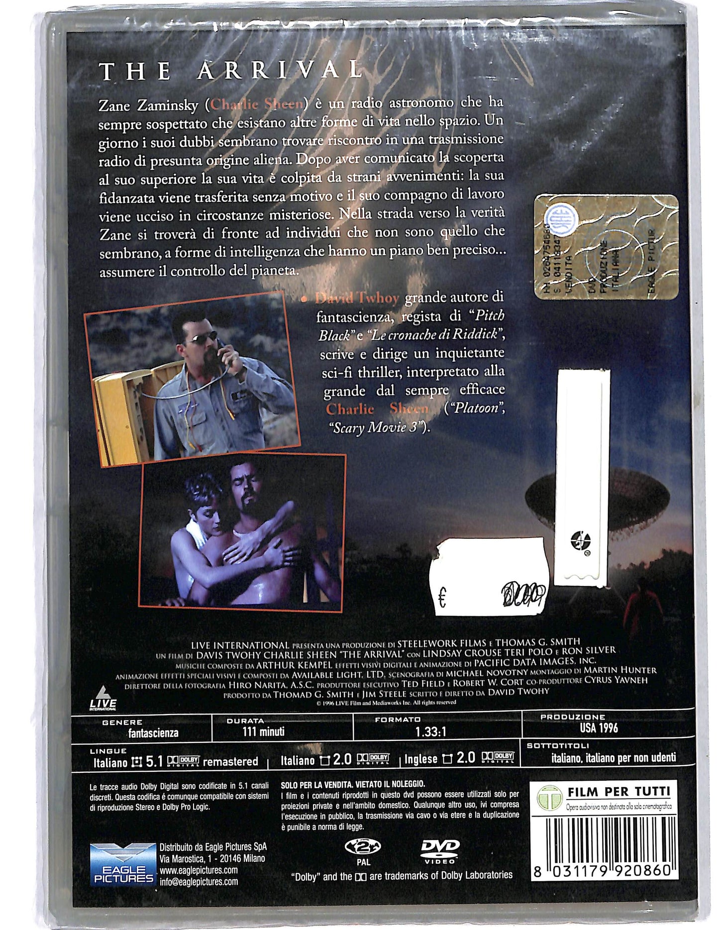 EBOND The arrival  DVD D637435