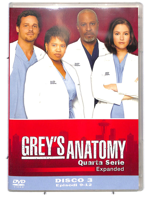 EBOND Grey's Anatomy Quarta serie Expanded Disco 3 Ep.9-12  DVD D637656