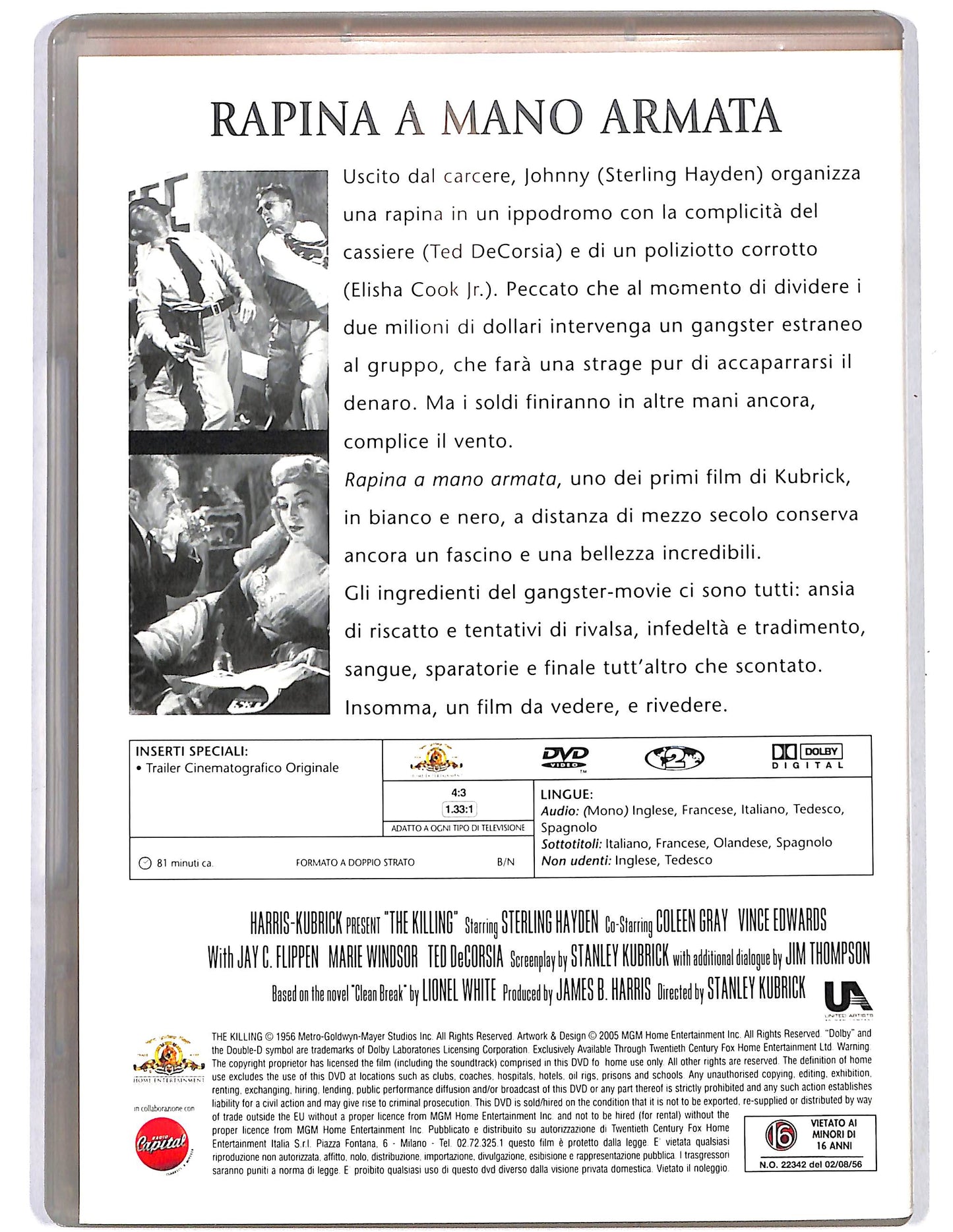 EBOND Rapina a mano armata  vol.10 EDITORIALE  DVD D637725