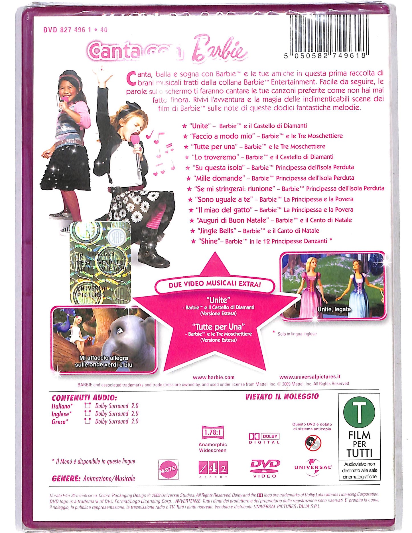 EBOND Canta con Barbie DVD D637961