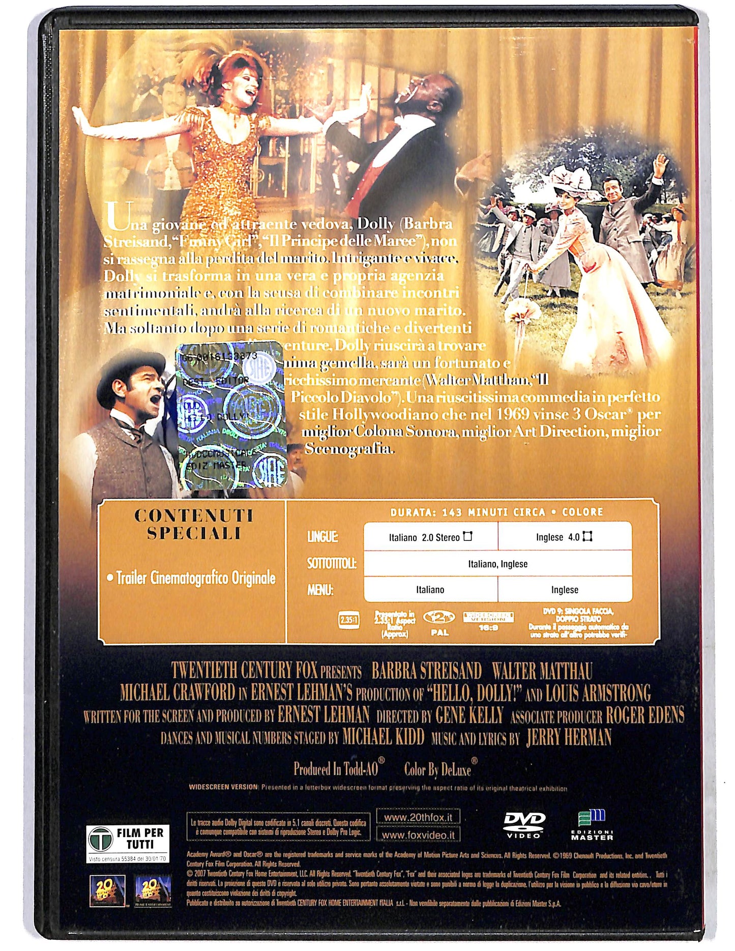 EBOND Hello Dolly!  EDITORIALE  DVD D638034