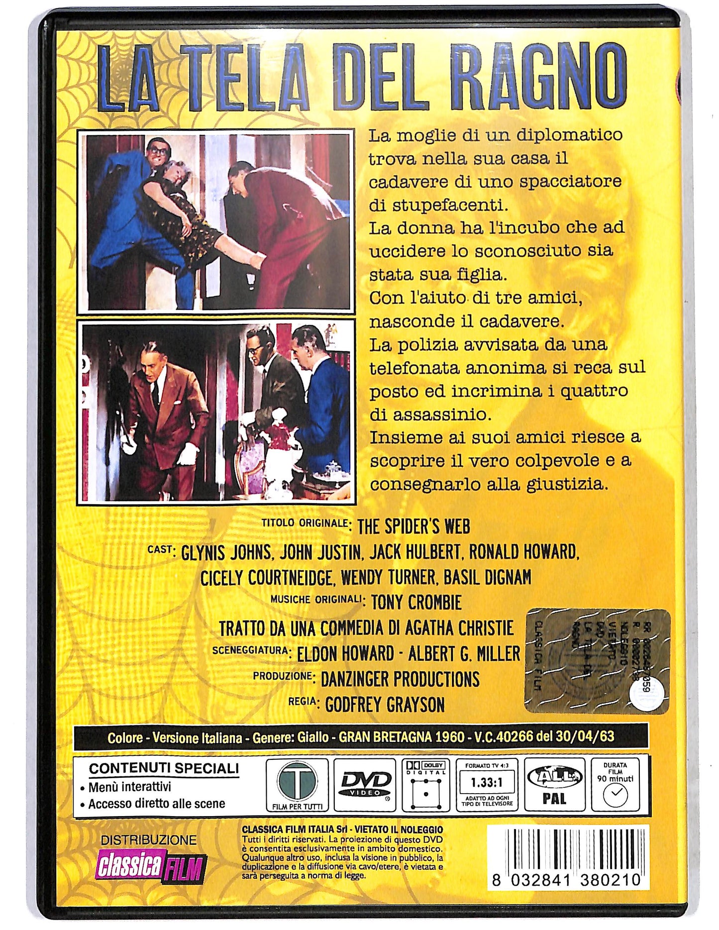 EBOND La tela del ragno  DVD D638053