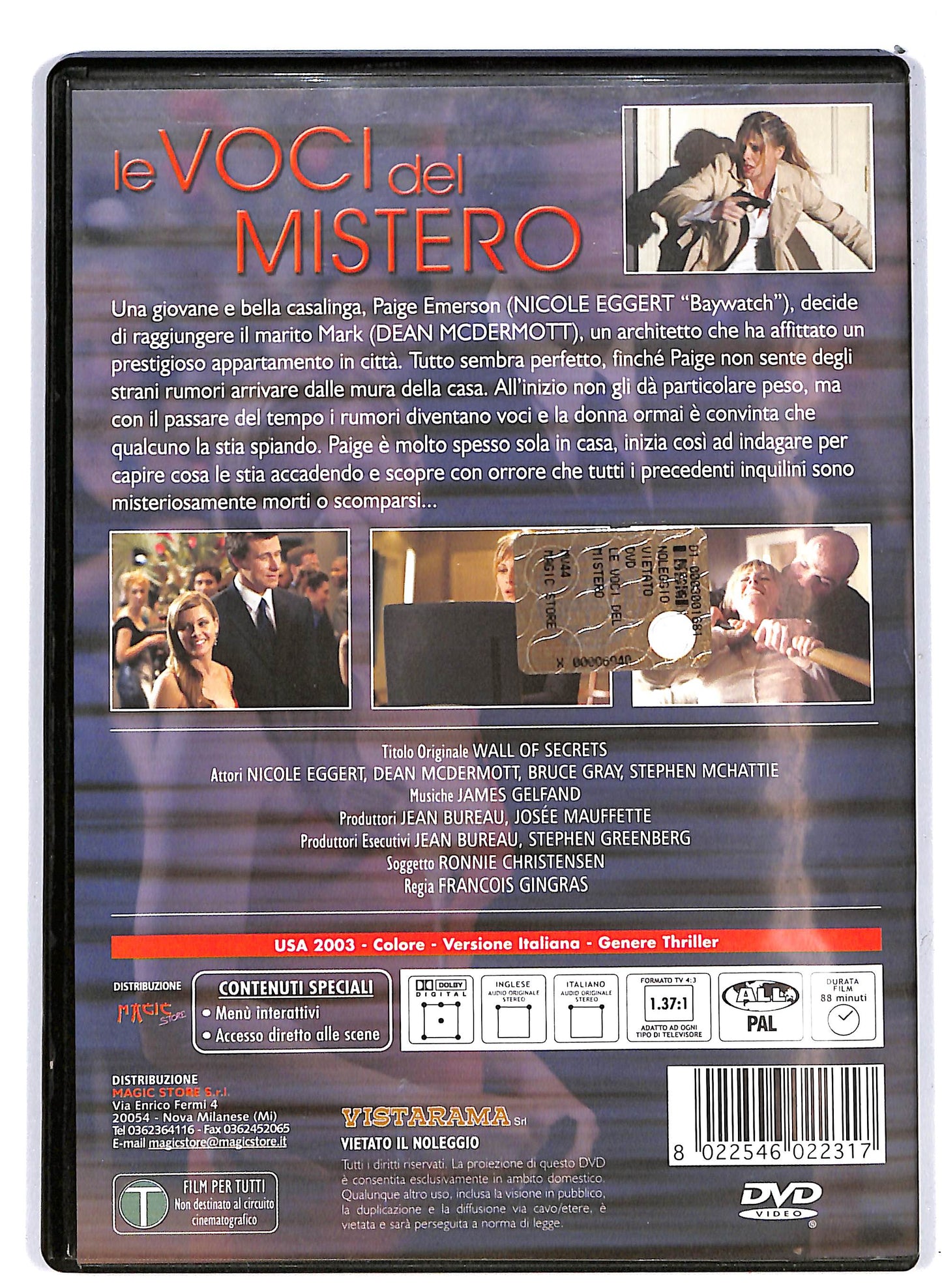EBOND Le voci del mistero DVD D638110