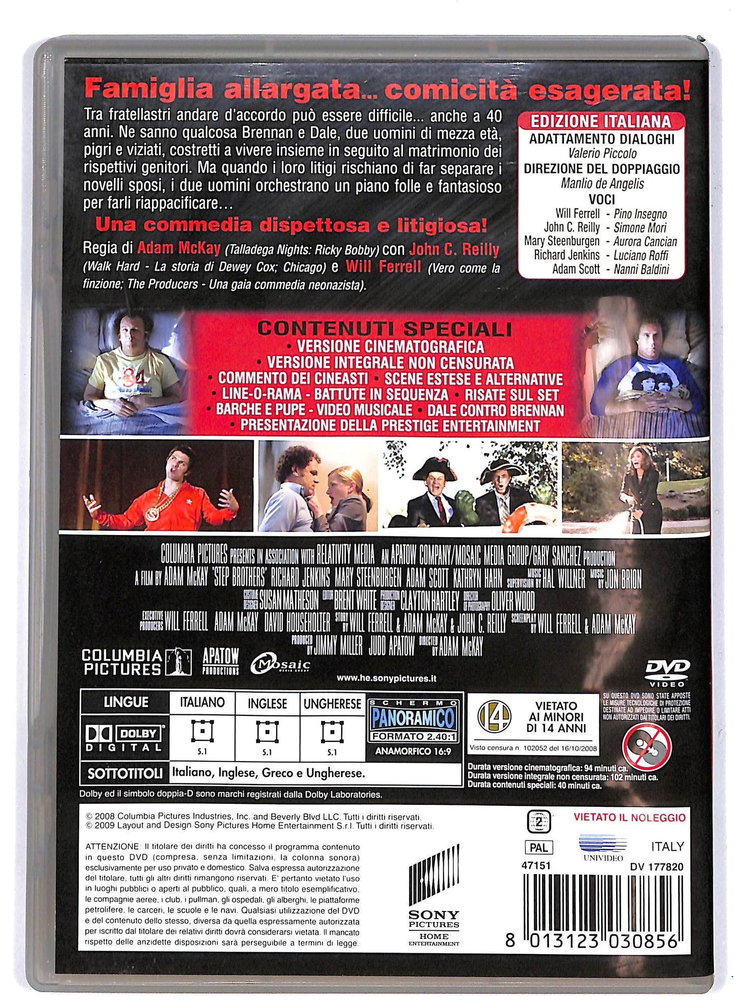 EBOND Fratellastri a 40 anni versione integrale non censurata DVD D638127