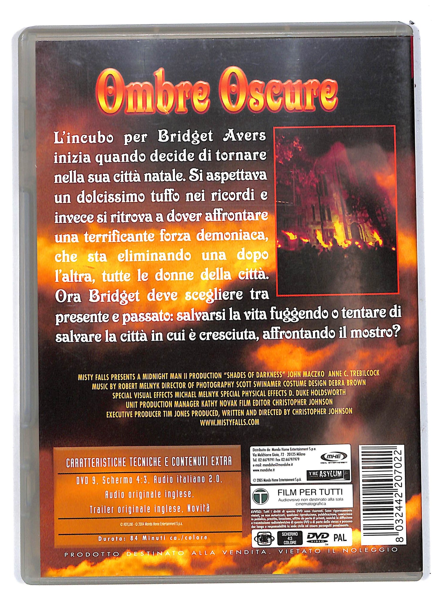 EBOND Ombre oscure EDITORIALE DVD D638149