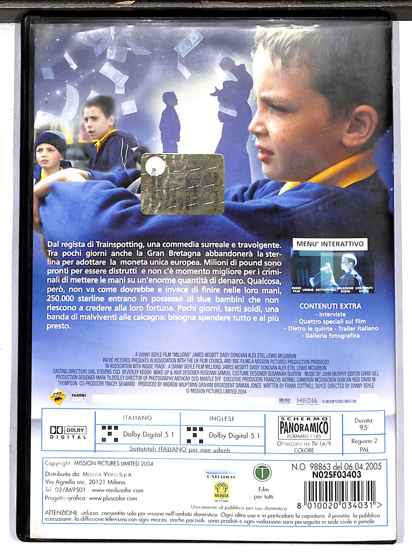 EBOND Millions di Danny Boyle DVD D638231