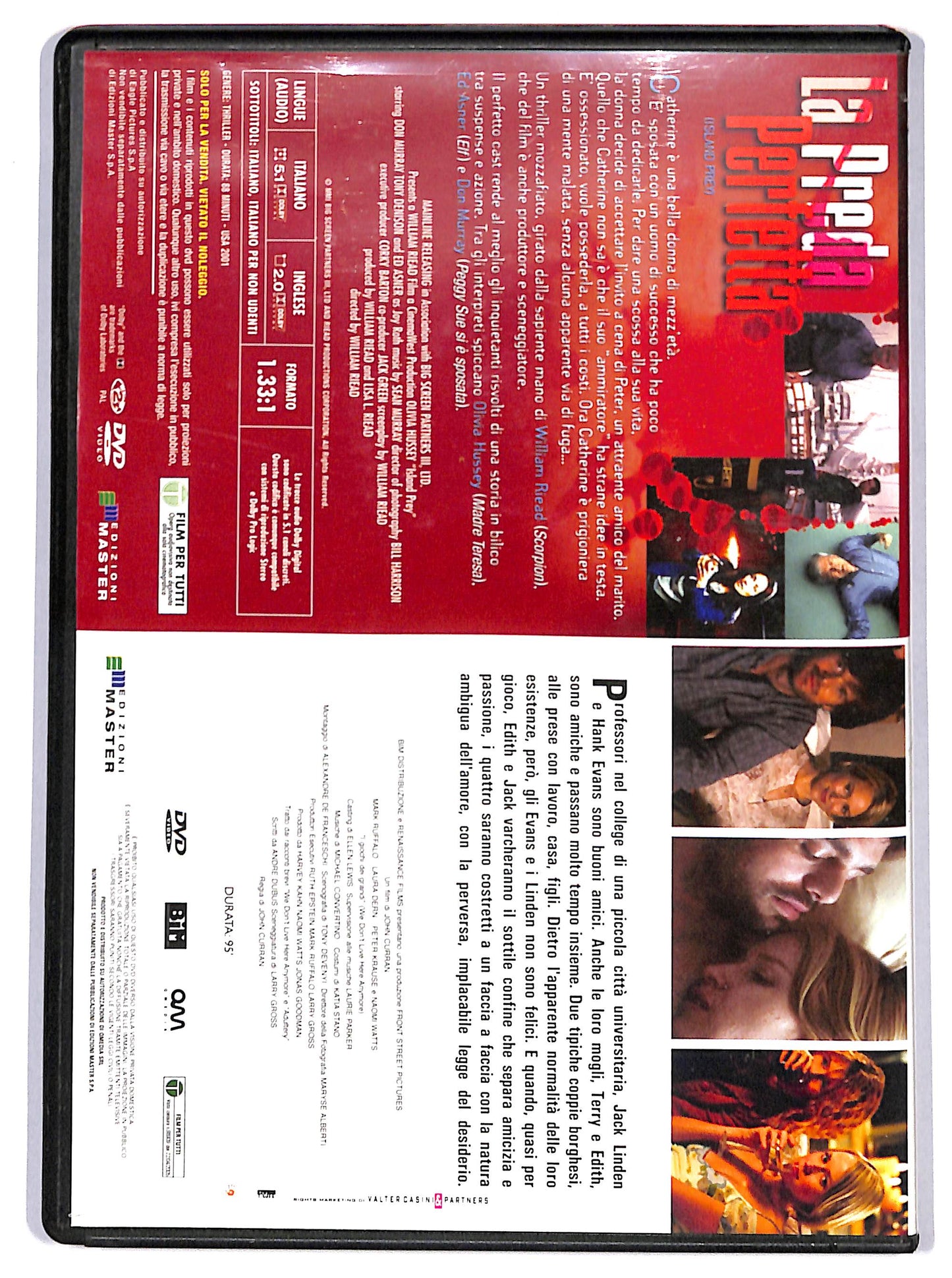 EBOND i giochi dei grandi / la preda perfetta  EDITORIALE DVD D638448