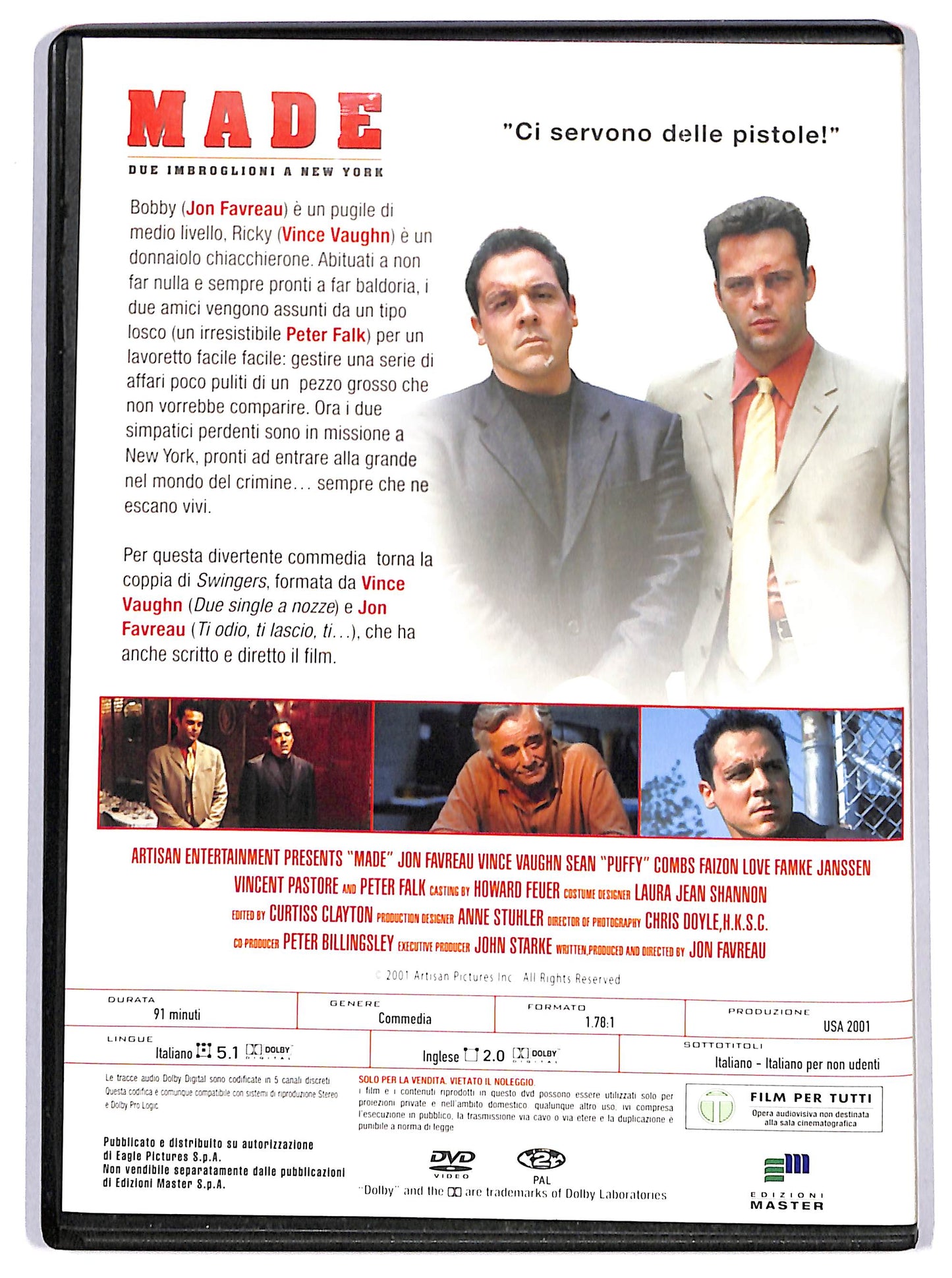 EBOND Made - Due imbroglioni a New York  EDITORIALE DVD D638451