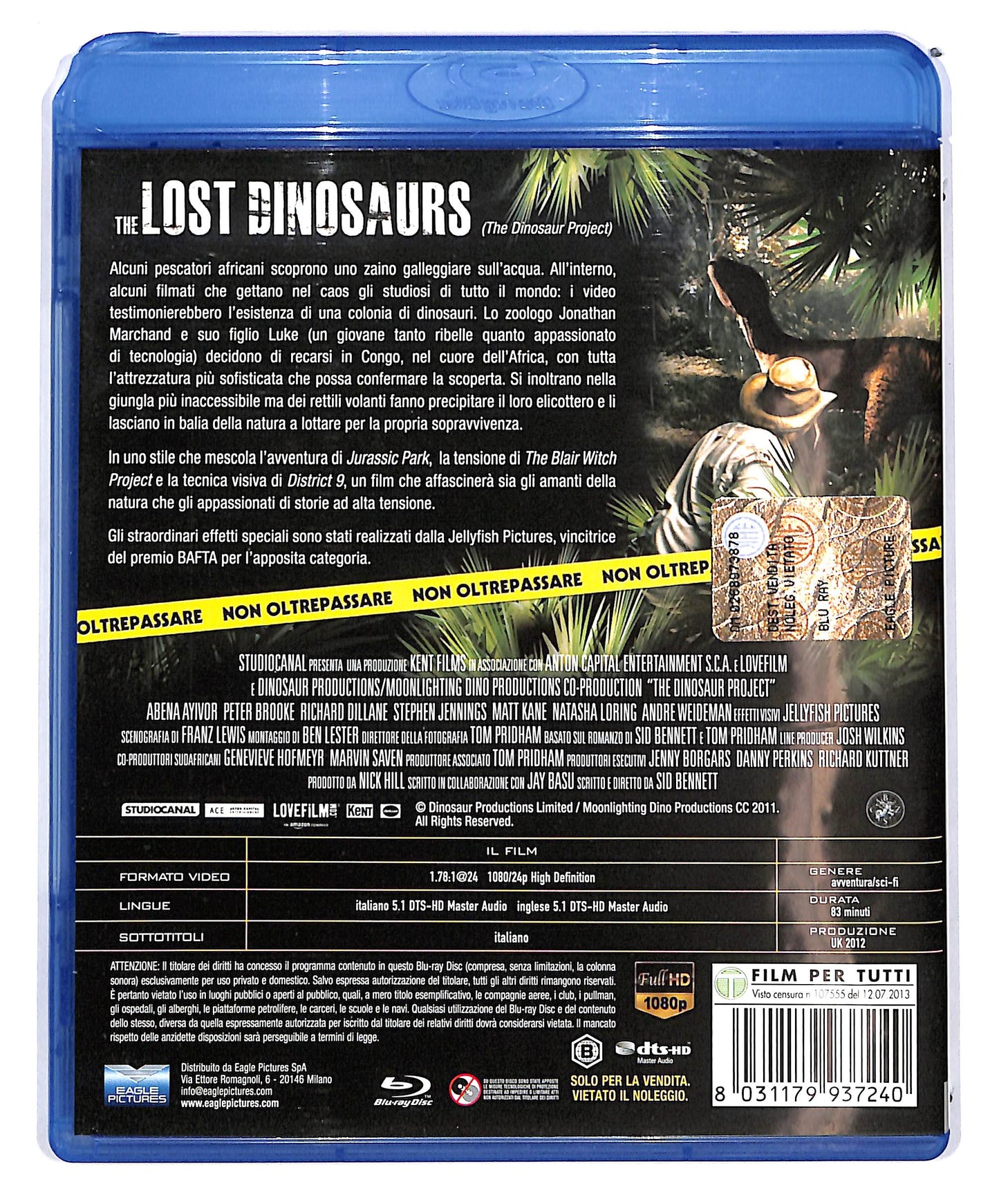 EBOND The Lost Dinosaurs  BLURAY D638568