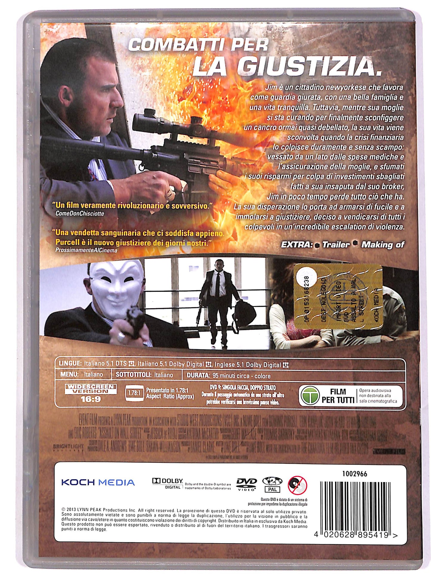 EBOND Assalto a Wall Street NOLEGGIO DVD D638762