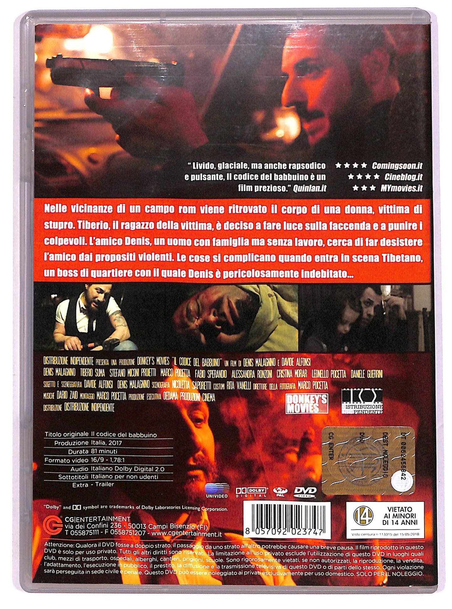 EBOND Il codice del babbuino NOLEGGIO DVD D638916