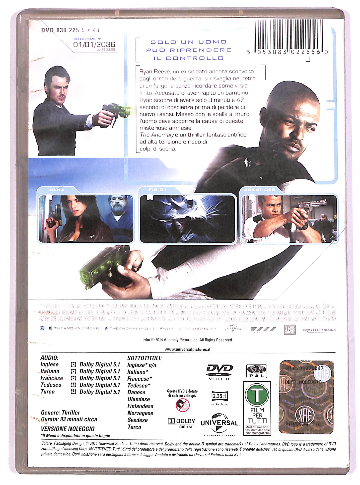 EBOND The Anomaly NOLEGGIO DVD D638924
