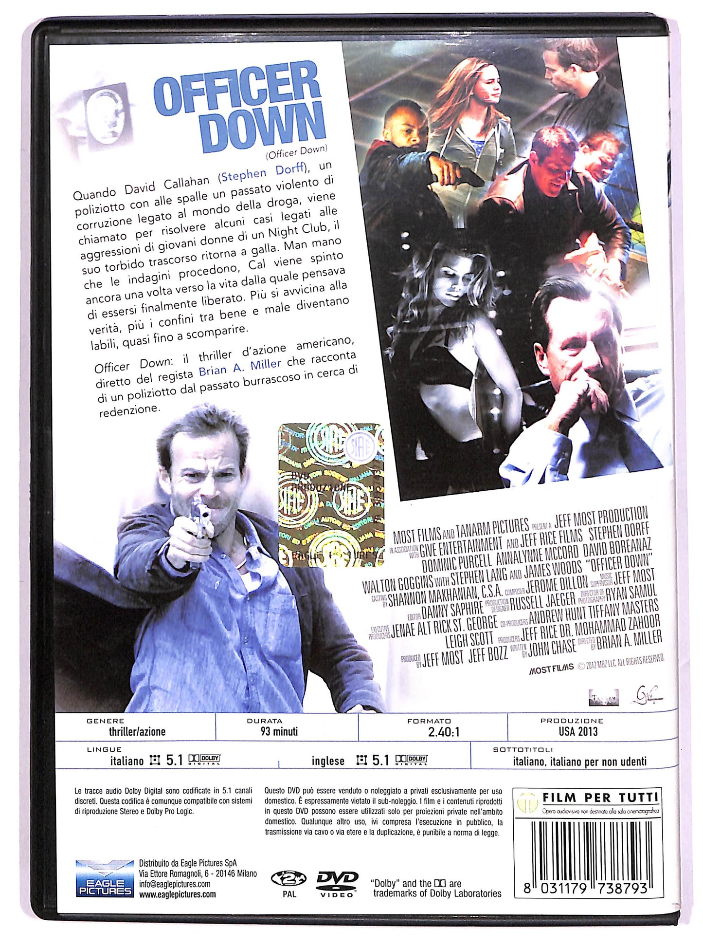 EBOND Officer Down NOLEGGIO DVD D638926