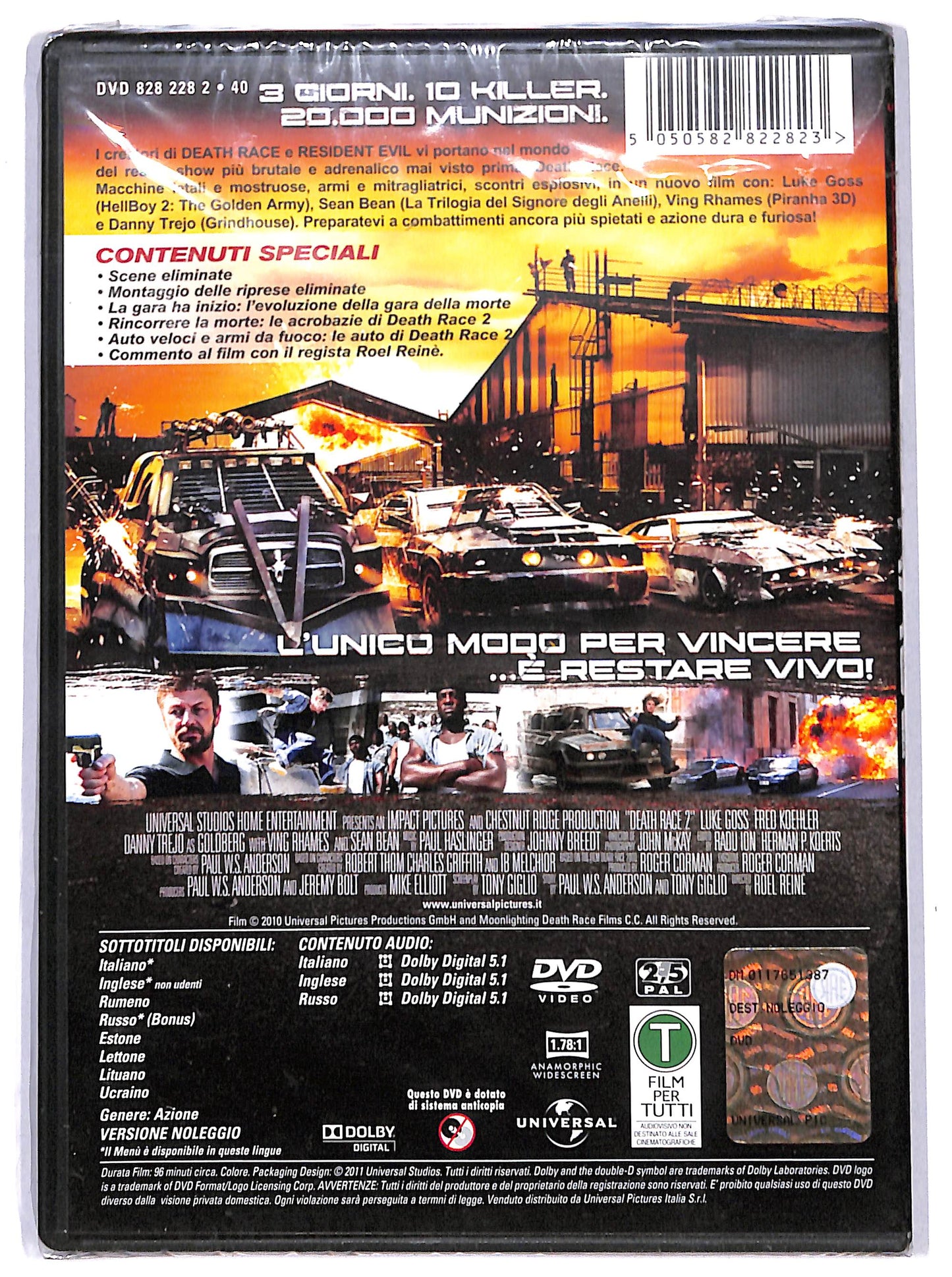 EBOND death race 2  NOLEGGIO DVD D639206