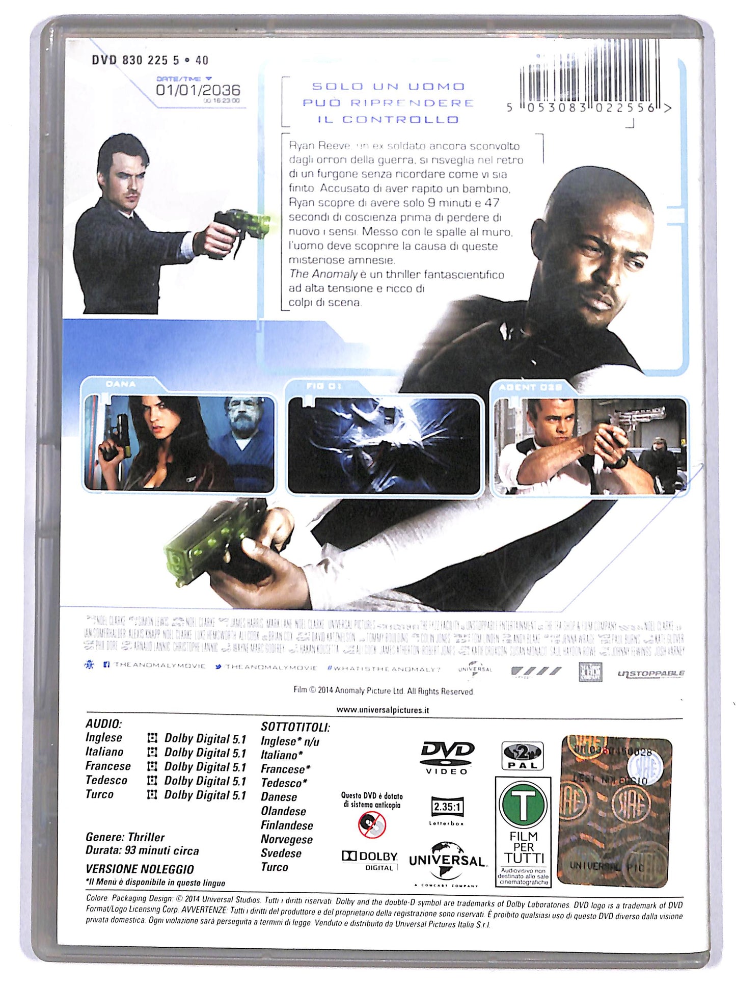 EBOND the anomaly  NOLEGGIO DVD D639311