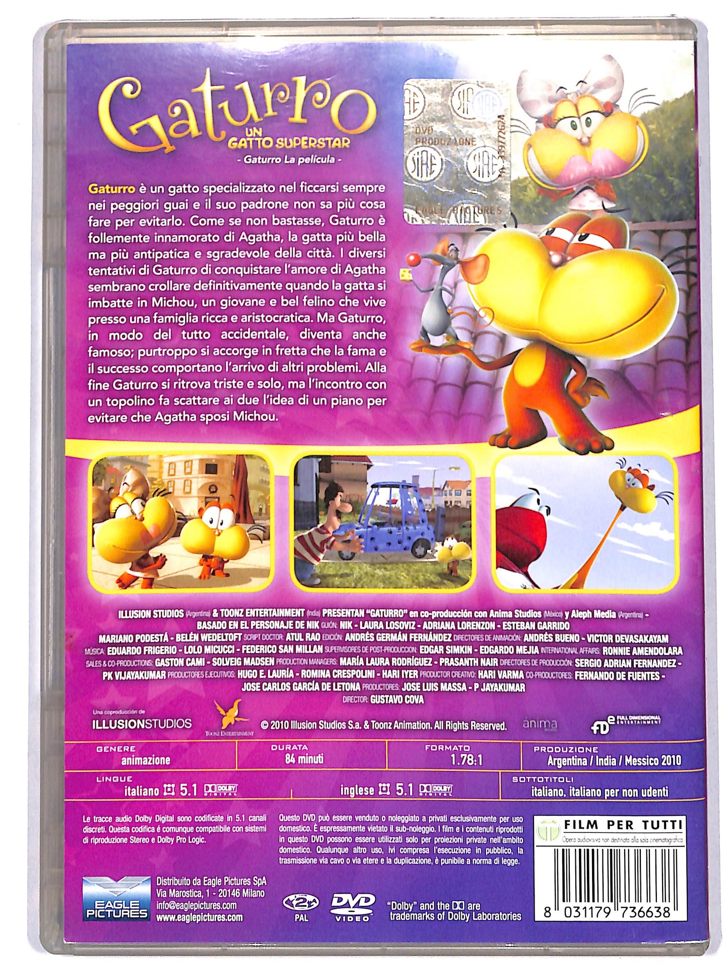 EBOND Gaturro DVD D639501