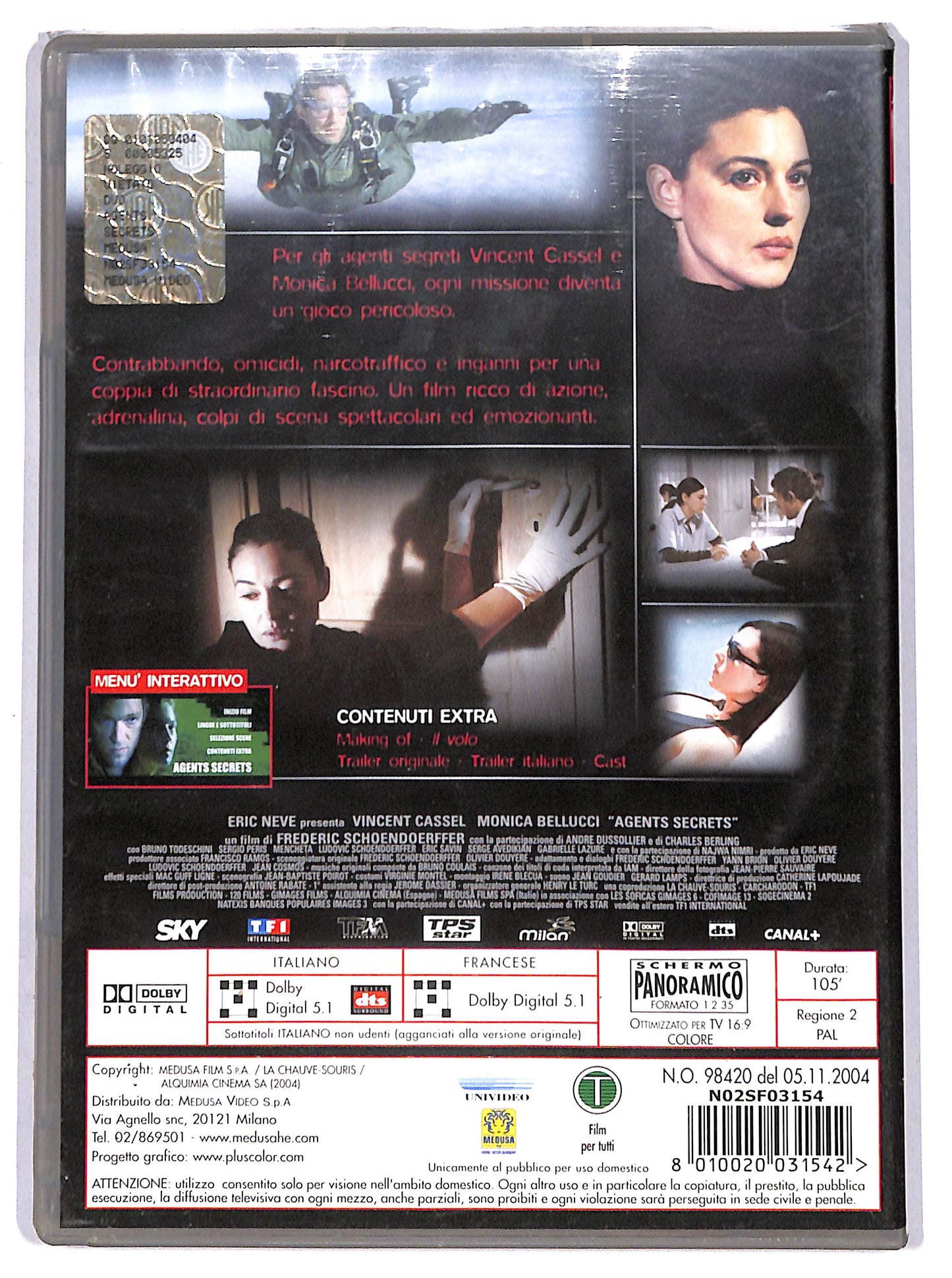 EBOND agents secrets DVD D639543