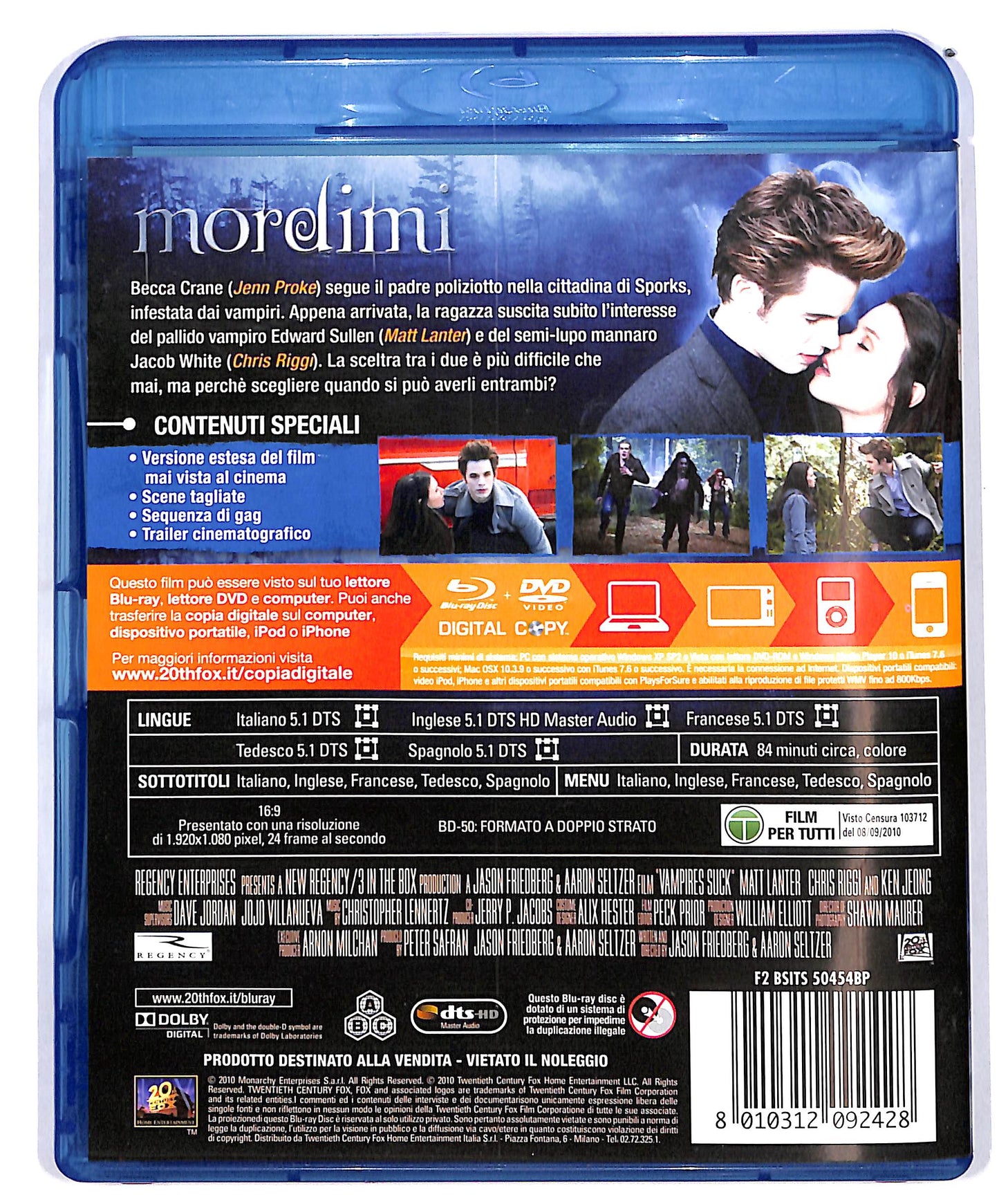 EBOND Mordimi + DVD + DIGITAL COPY BLURAY D639607