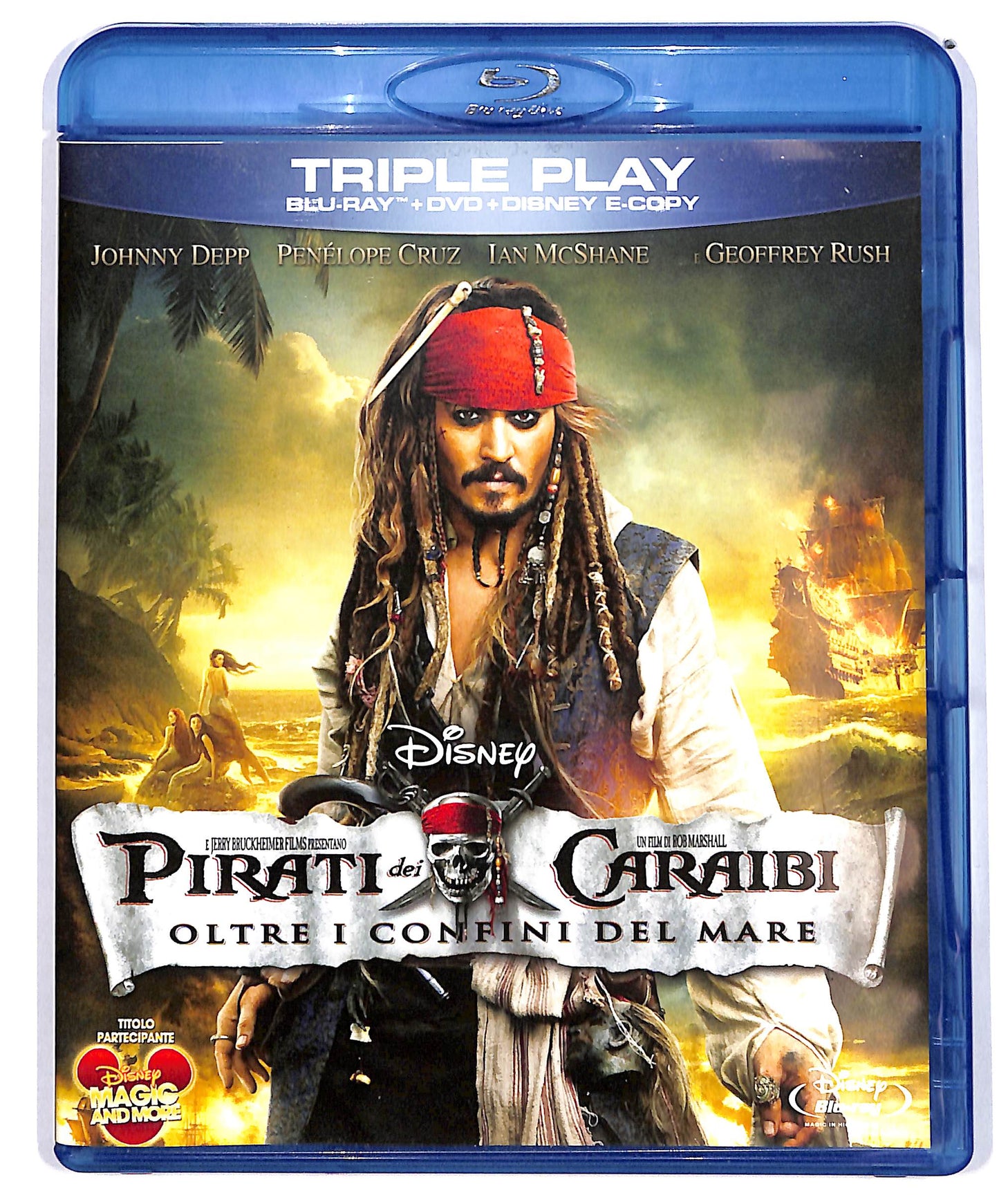 EBOND Pirati dei Caraibi Oltre i confini del mare BLURAY + DVD + E-COPY BLURAY D639618