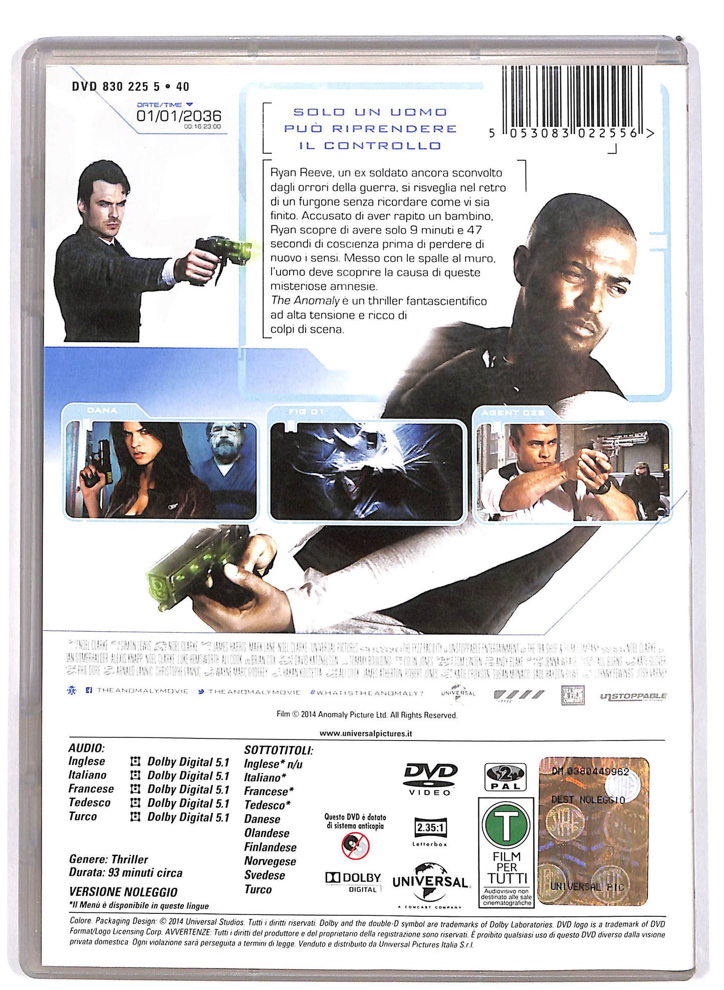 EBOND The Anomaly  NOLEGGIO DVD D639658