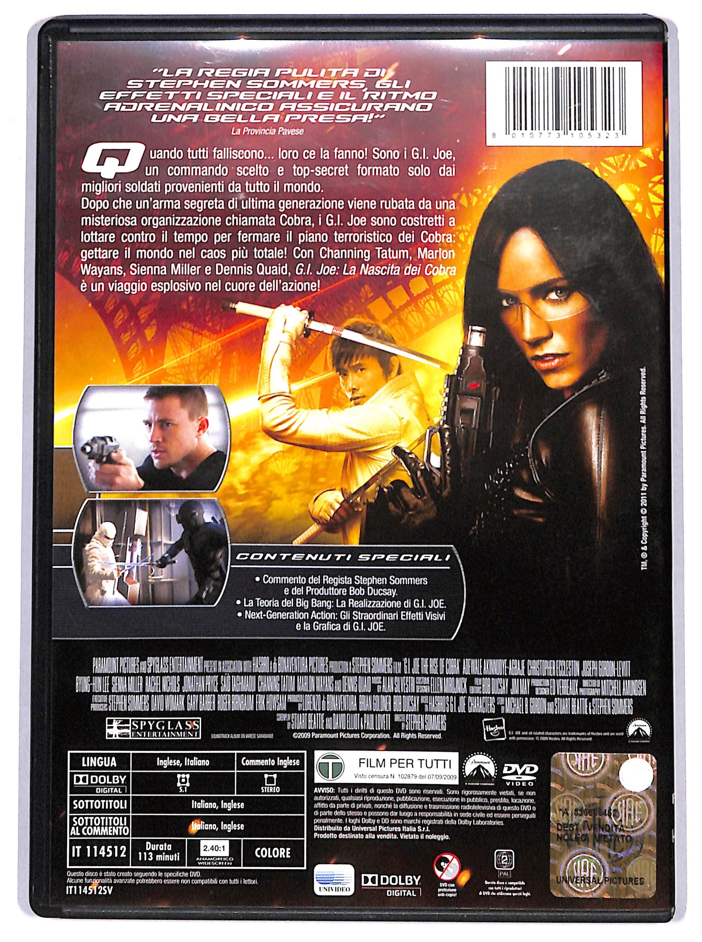 EBOND G.I. Joe - La nascita dei Cobra DVD D639710